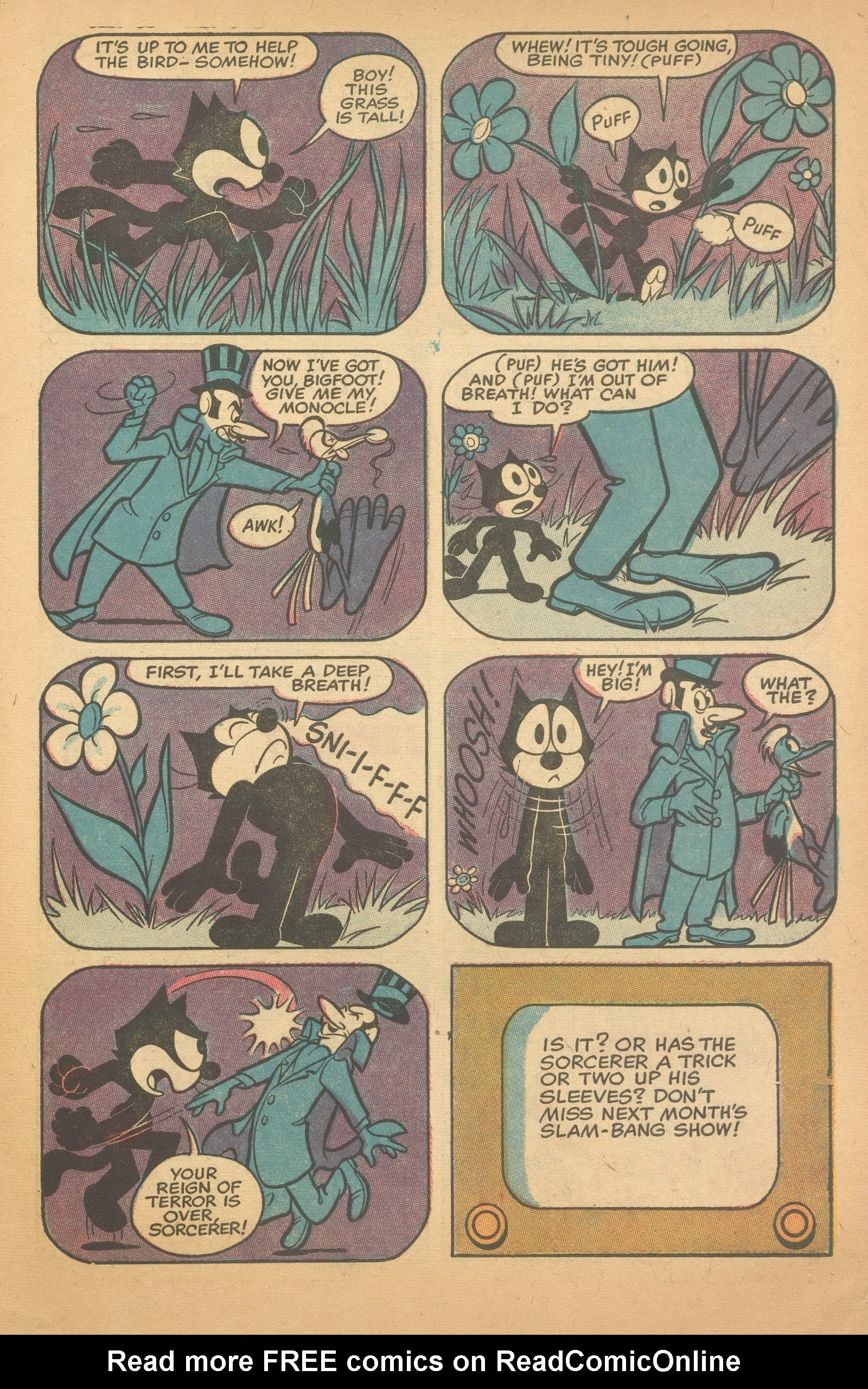 Read online Felix the Cat (1955) comic -  Issue #95 - 29