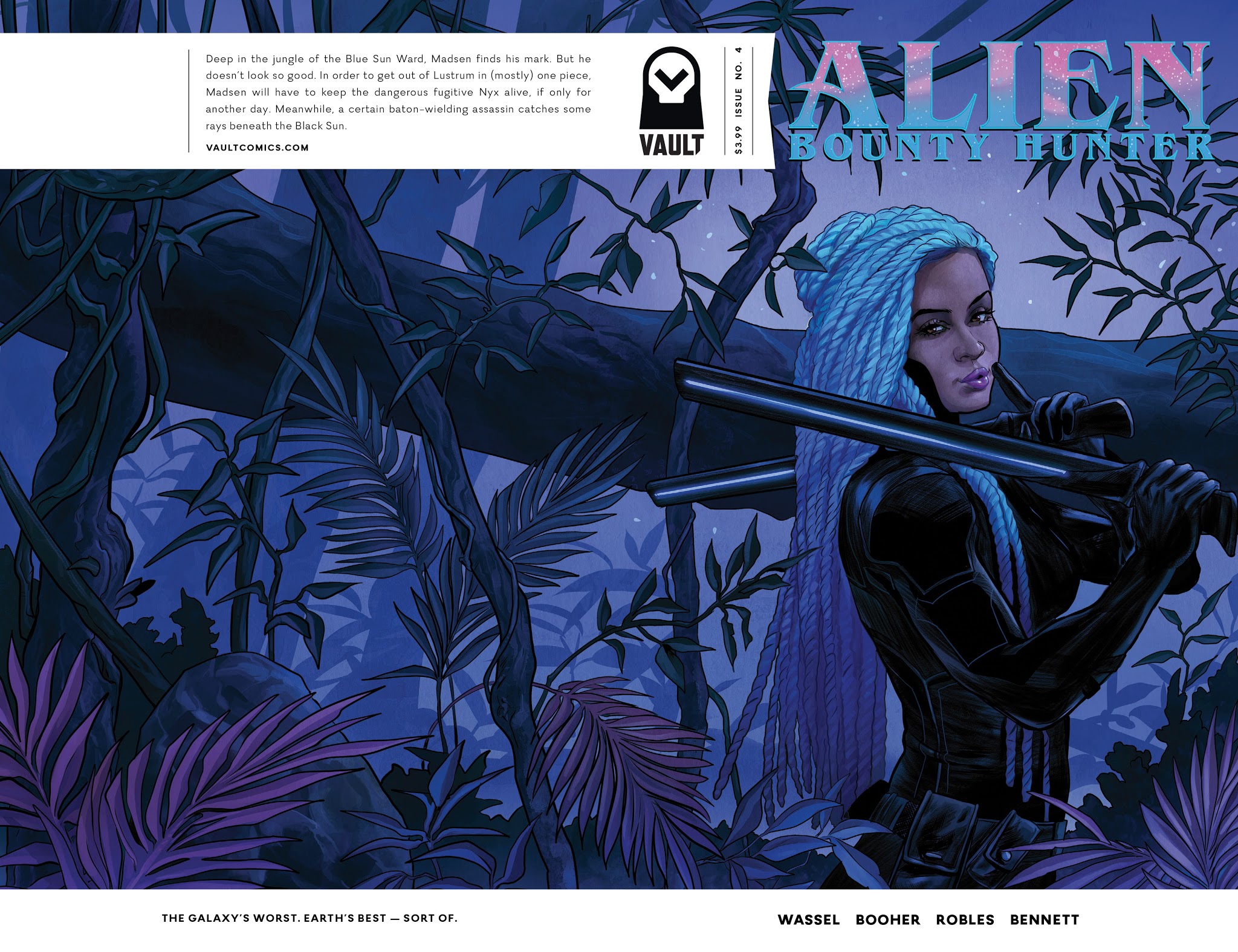 Read online Alien Bounty Hunter comic -  Issue #4 - 1