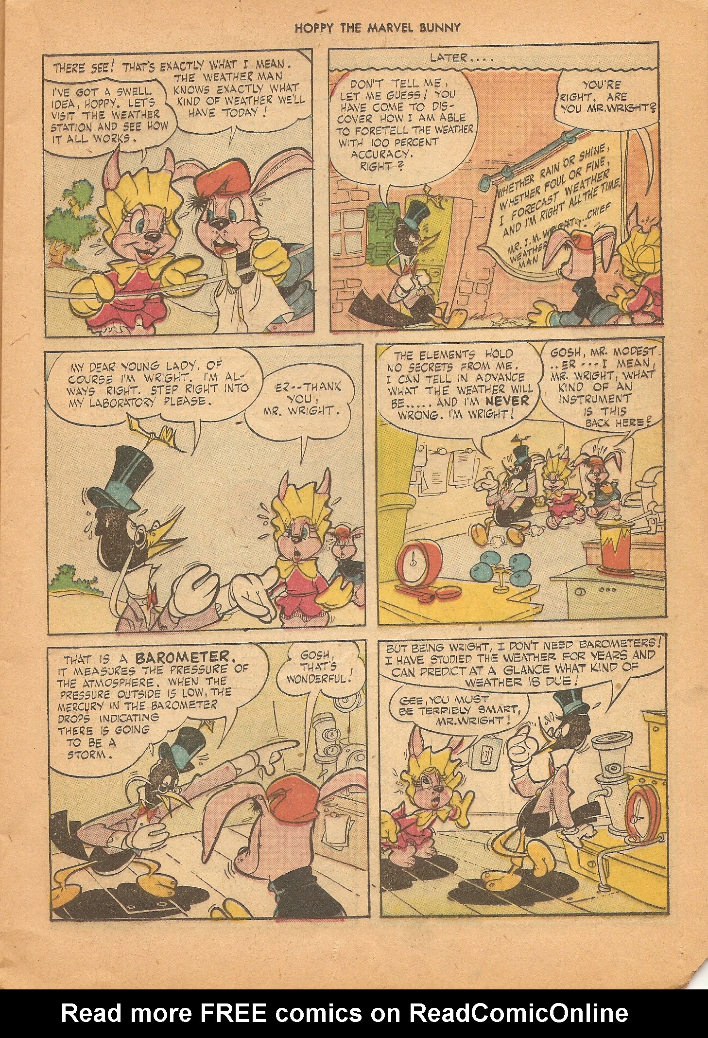 Read online Hoppy The Marvel Bunny comic -  Issue #9 - 17