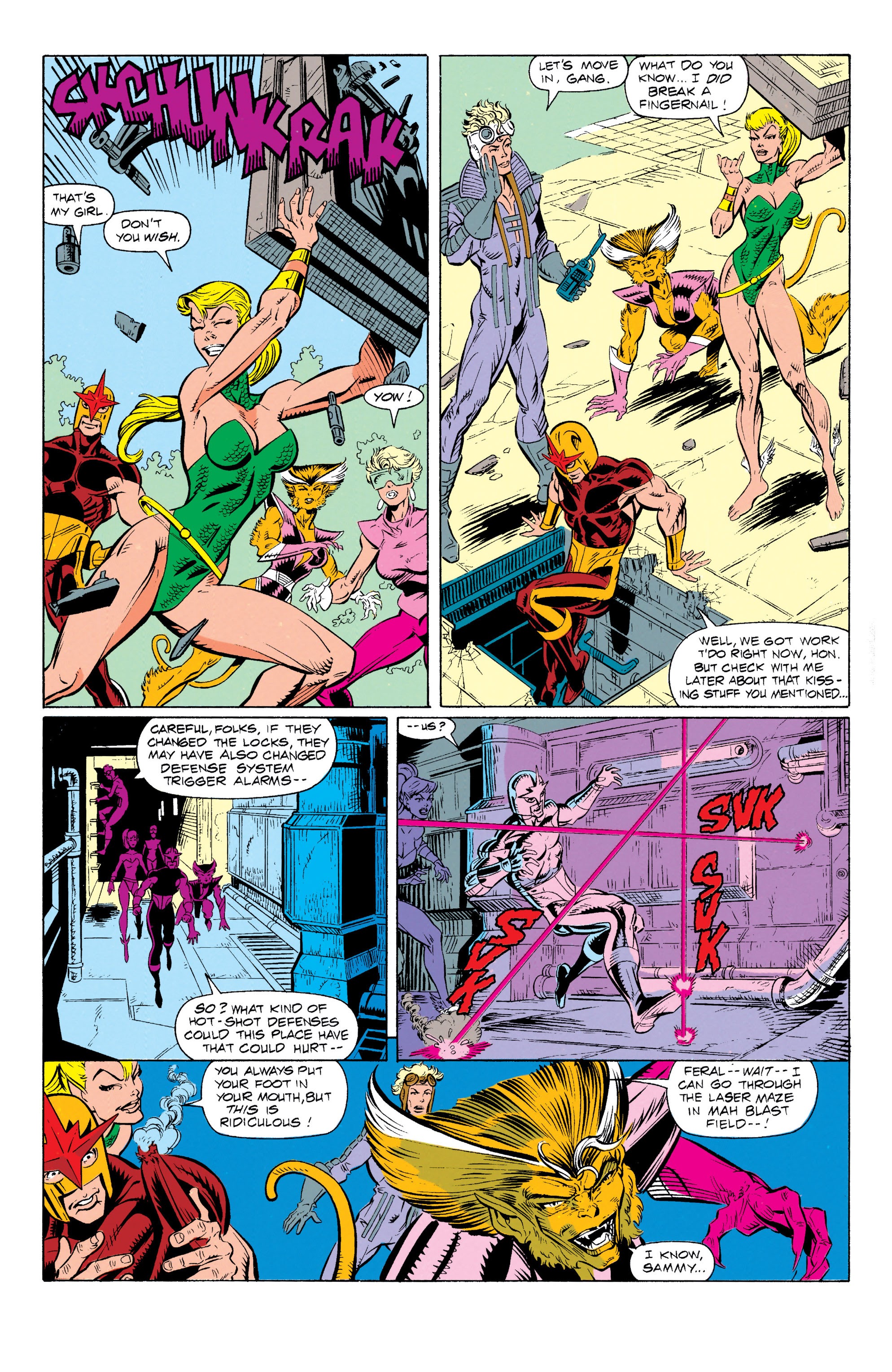 Read online The New Warriors comic -  Issue # _Annual 1 - 21