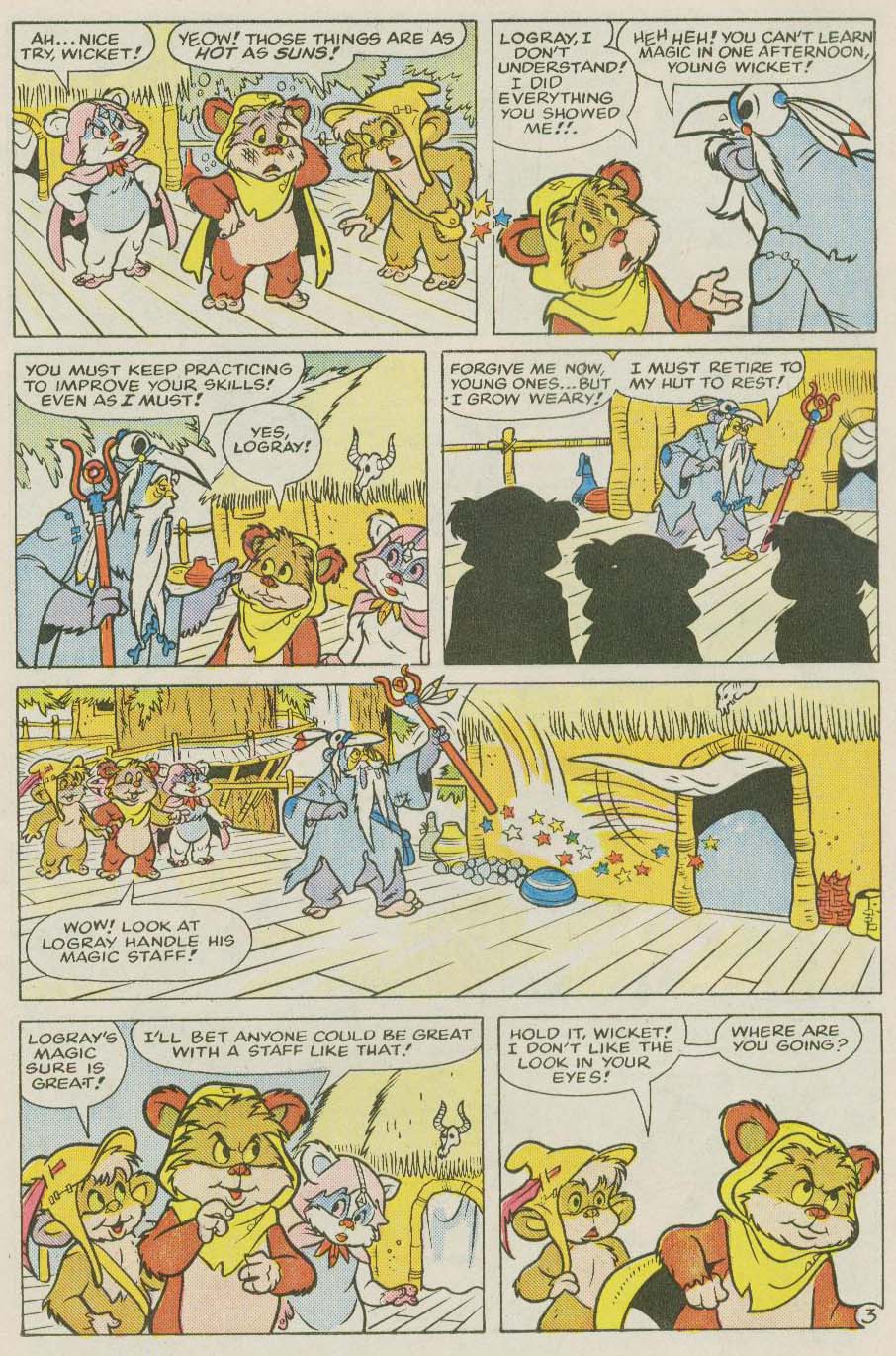 Read online Ewoks (1987) comic -  Issue #6 - 4
