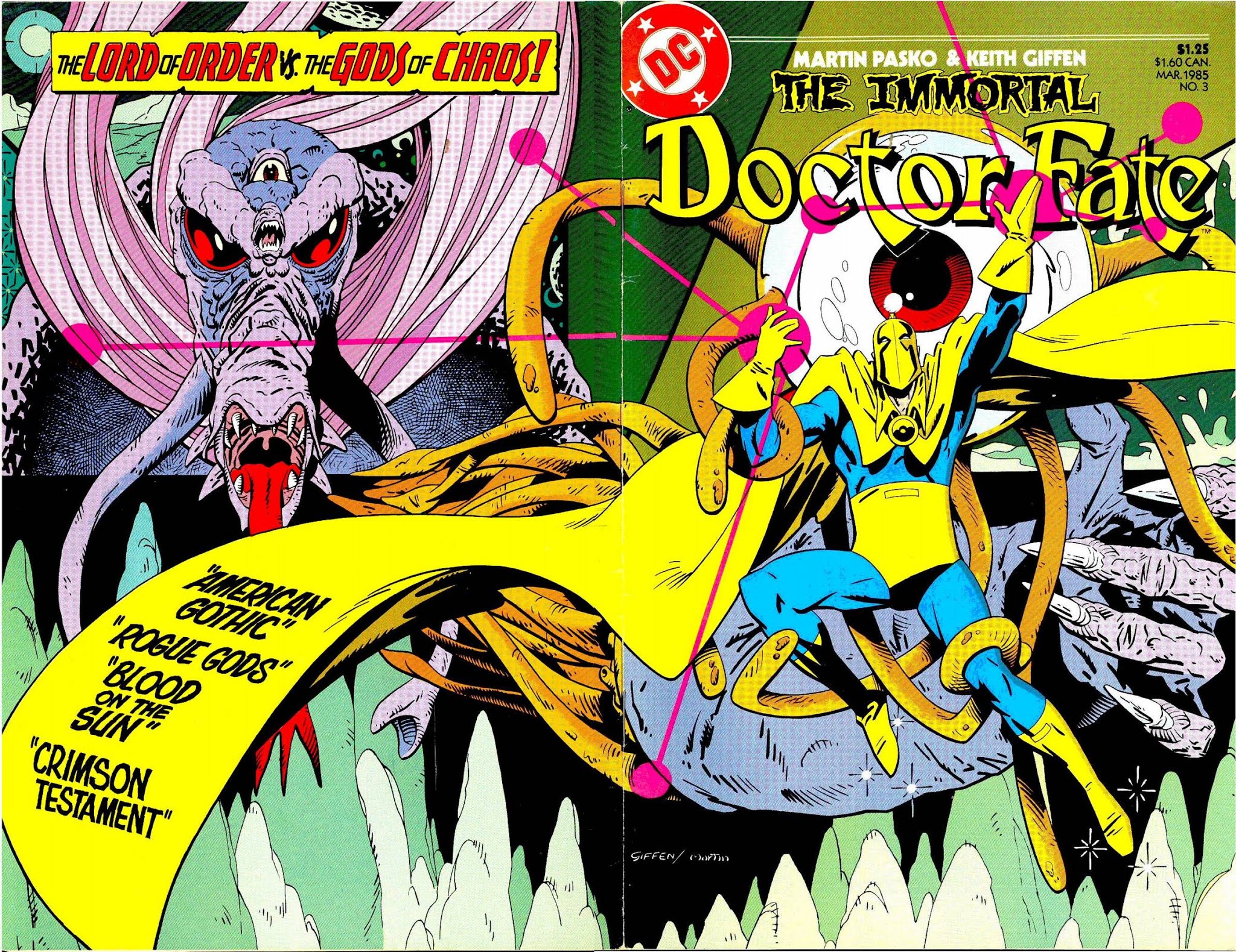 Read online The Immortal Doctor Fate comic -  Issue #3 - 1