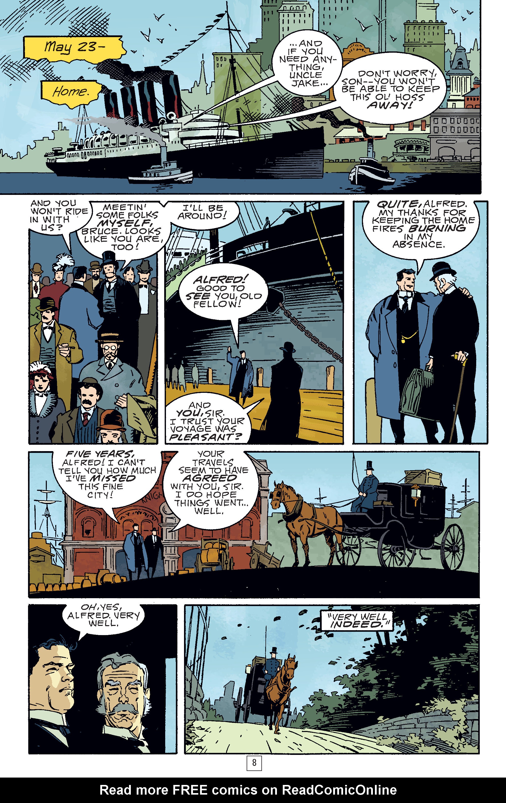 Read online Batman: Gotham by Gaslight comic -  Issue #1 - 10