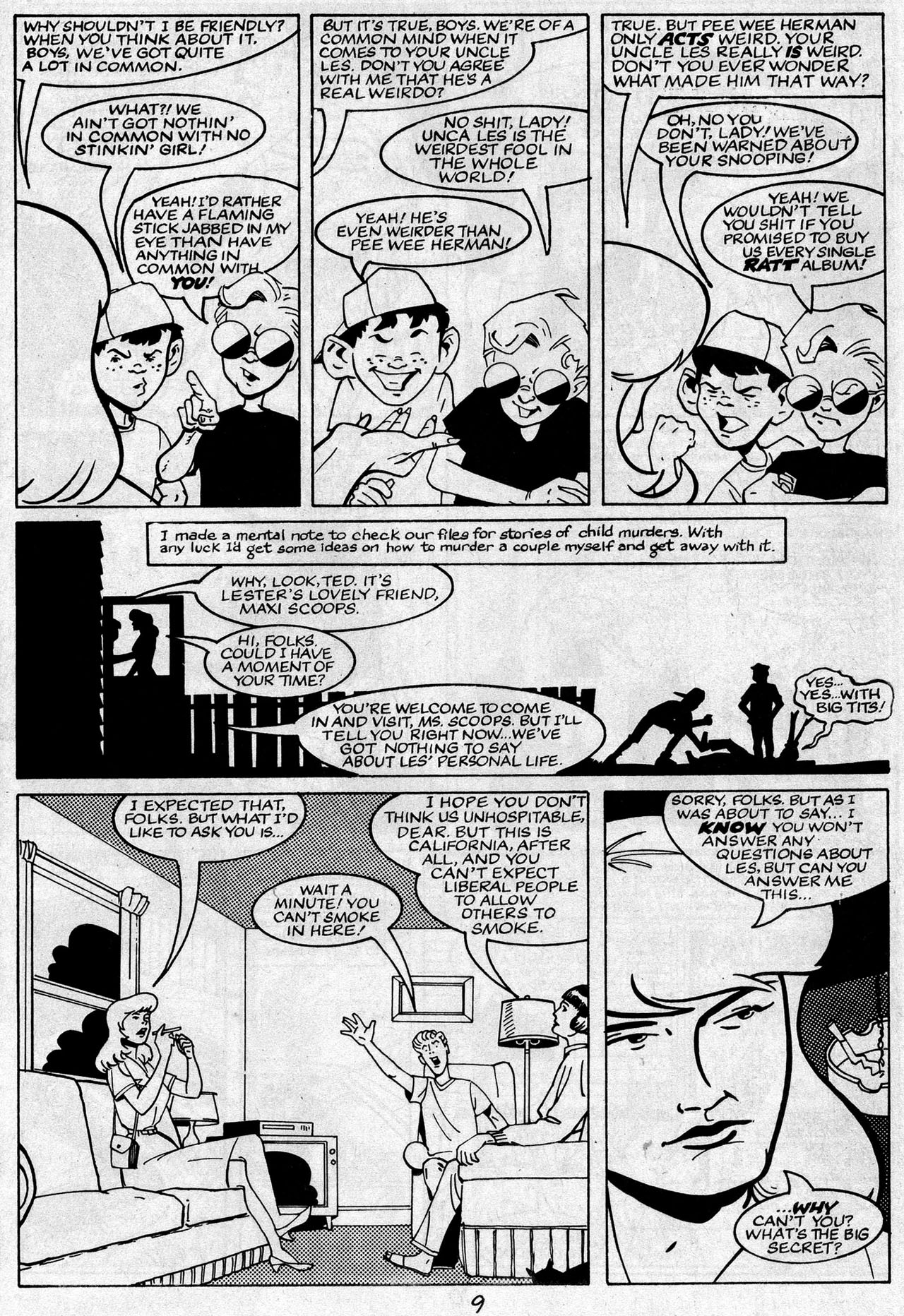 Read online The Trouble With Girls (1989) comic -  Issue #11 - 11