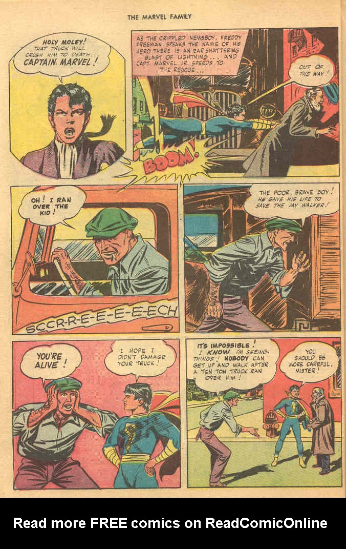 Read online The Marvel Family comic -  Issue #7 - 20