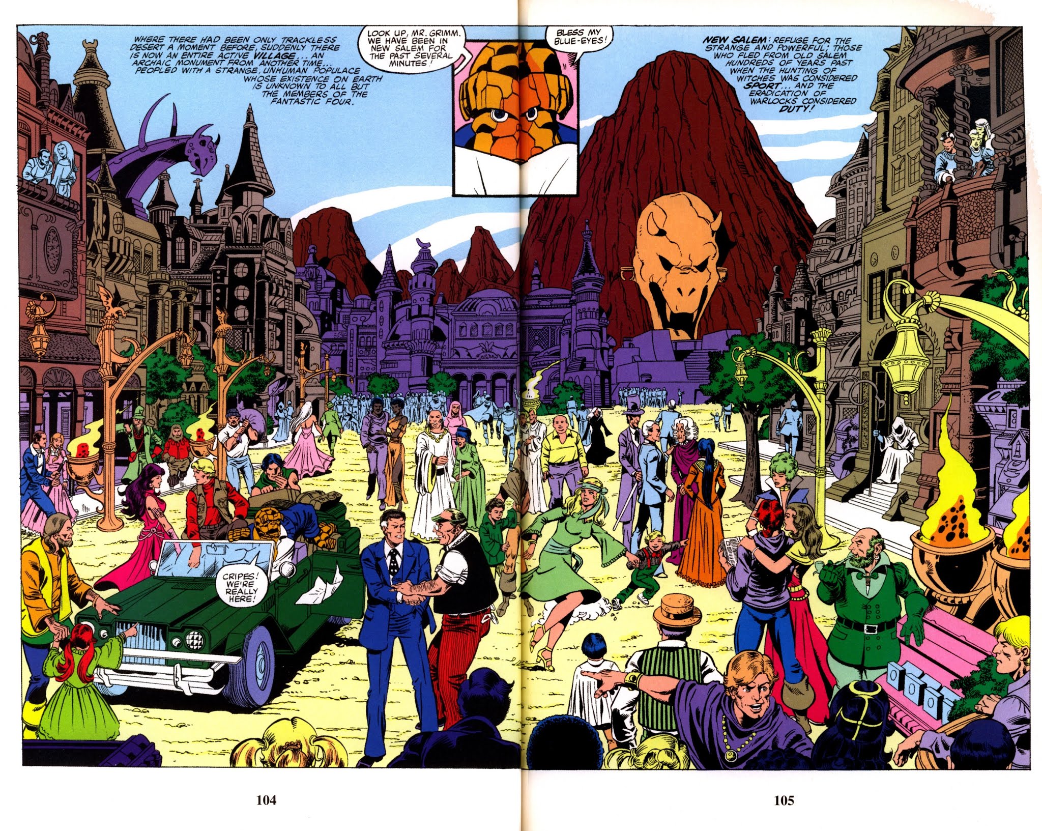 Read online Fantastic Four Visionaries: George Perez comic -  Issue # TPB 2 (Part 2) - 3
