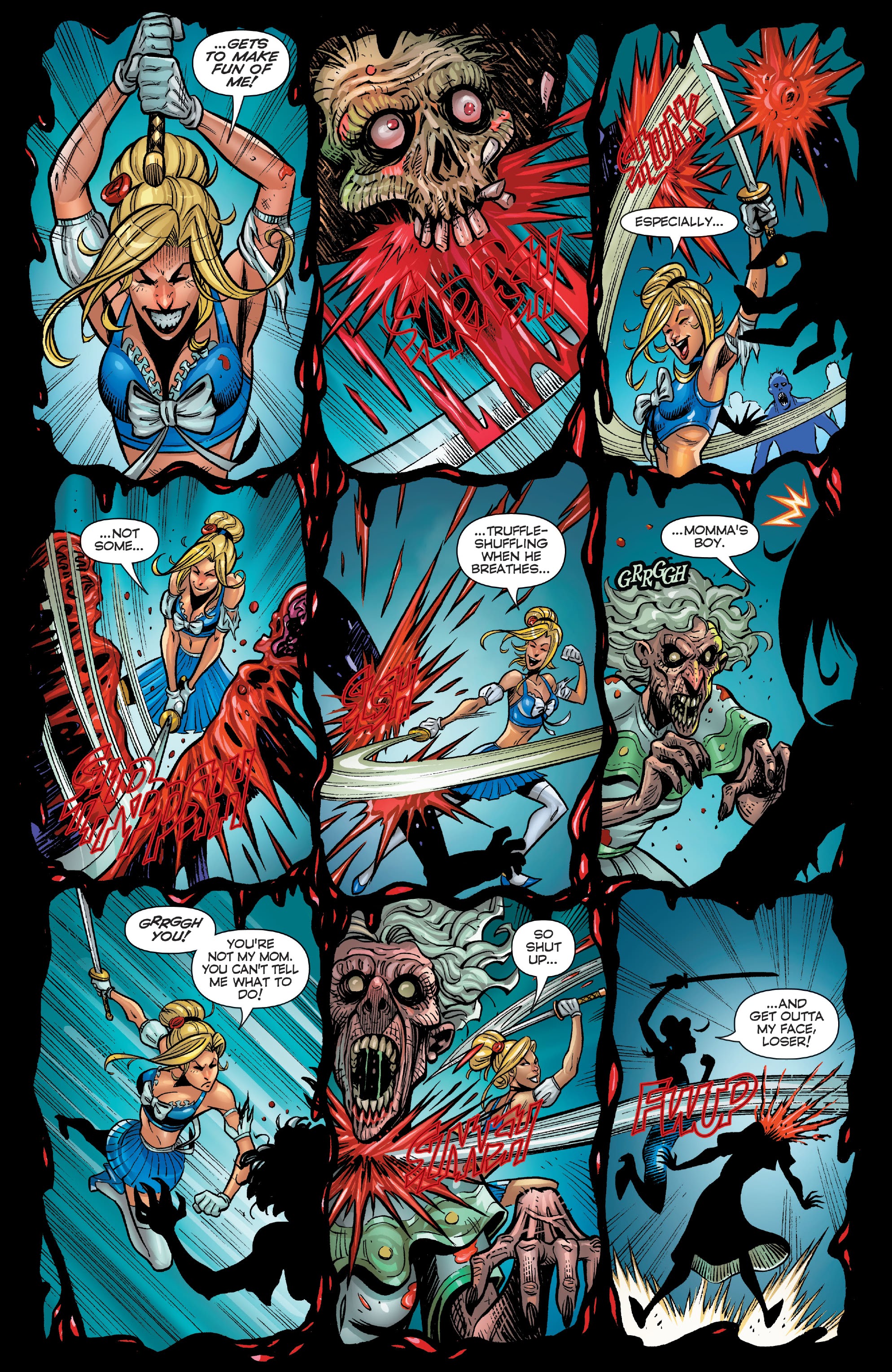 Read online Grimm Spotlight: Cinderella vs Zombies comic -  Issue # Full - 29