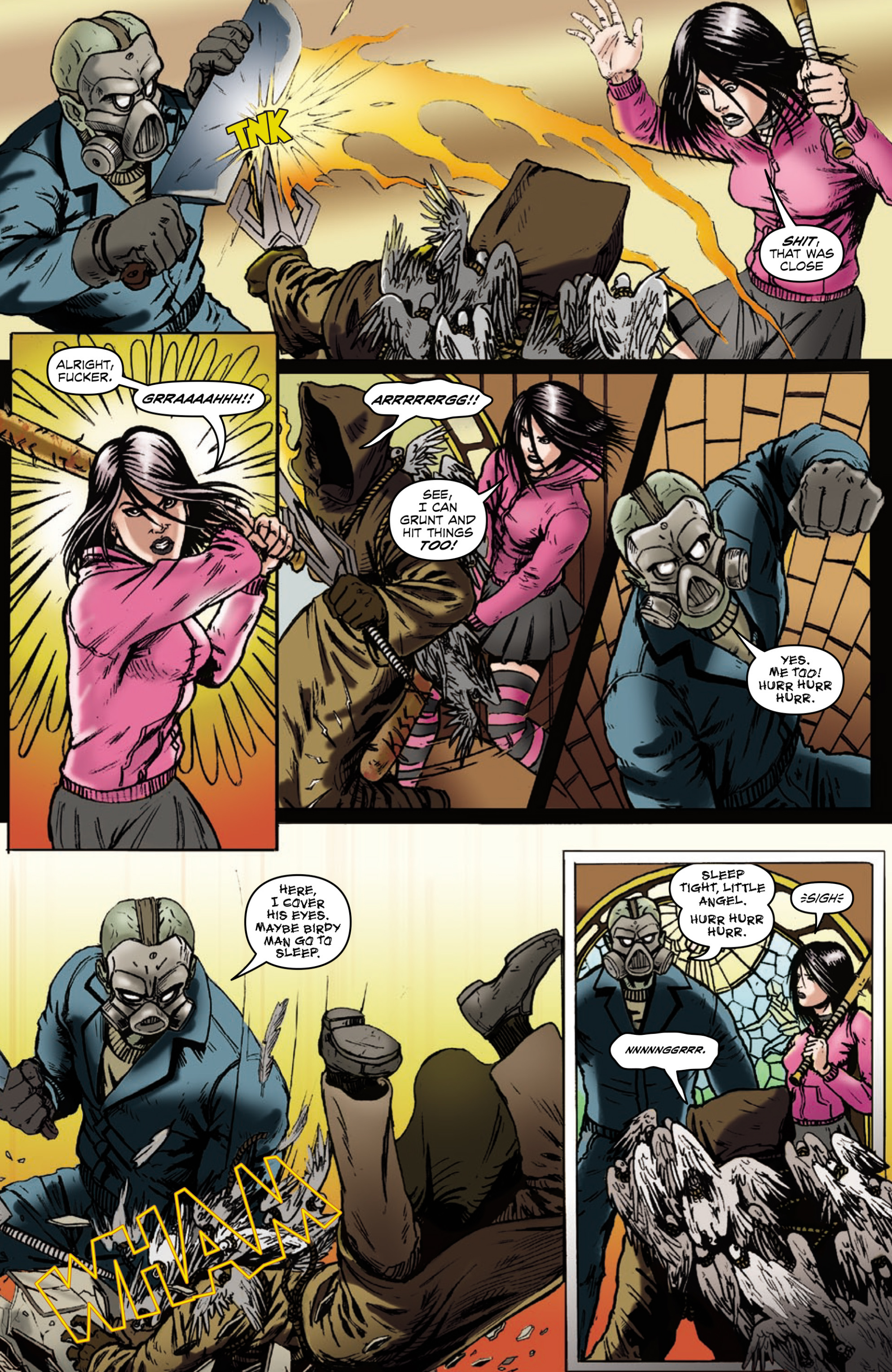 Read online Mercy Sparx Omnibus comic -  Issue # Full (Part 1) - 111
