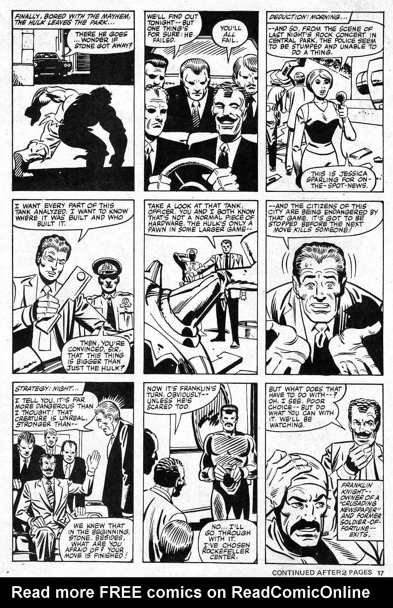 Read online Incredible Hulk Winter Special comic -  Issue # Full - 14