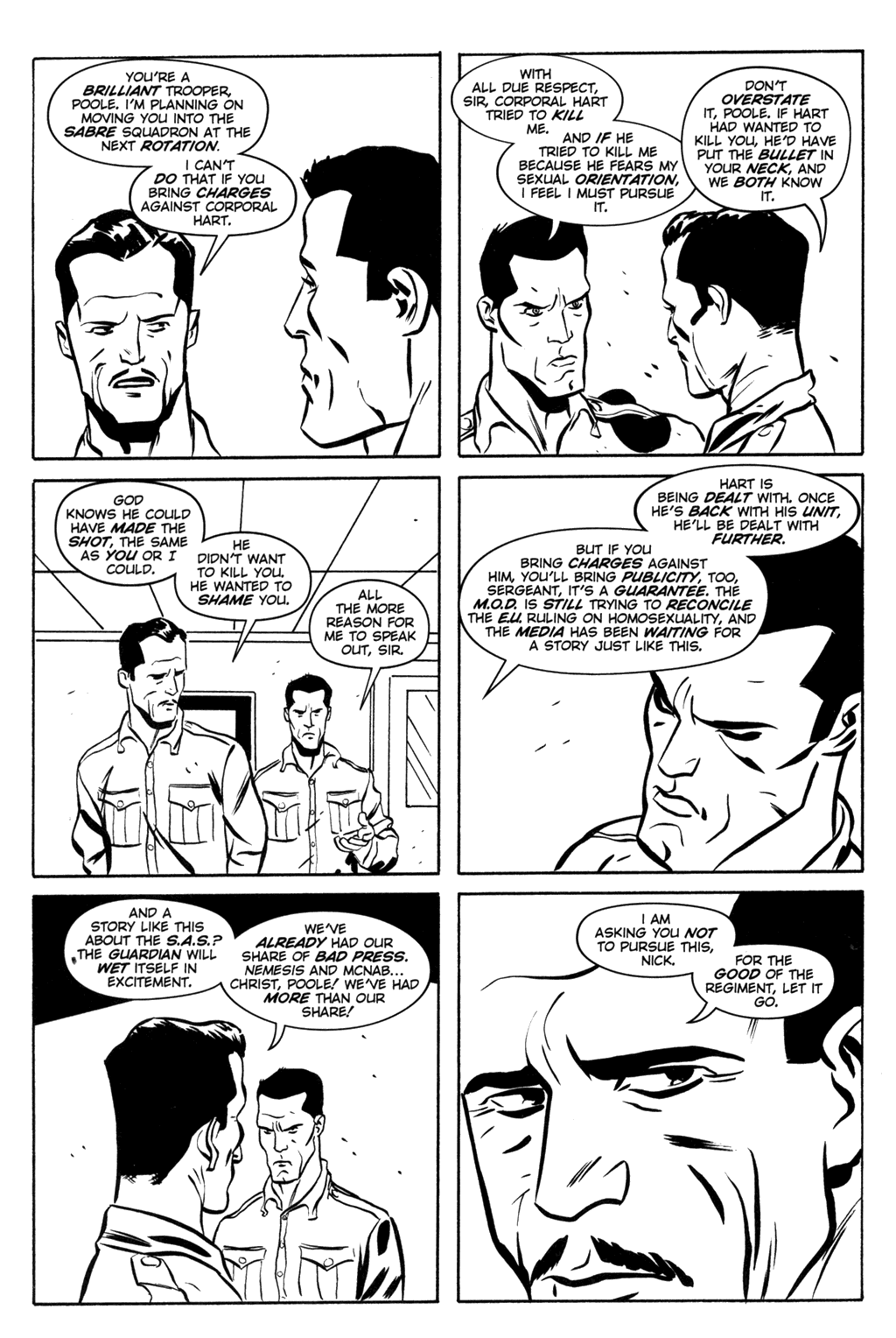 Read online Queen & Country comic -  Issue #23 - 13