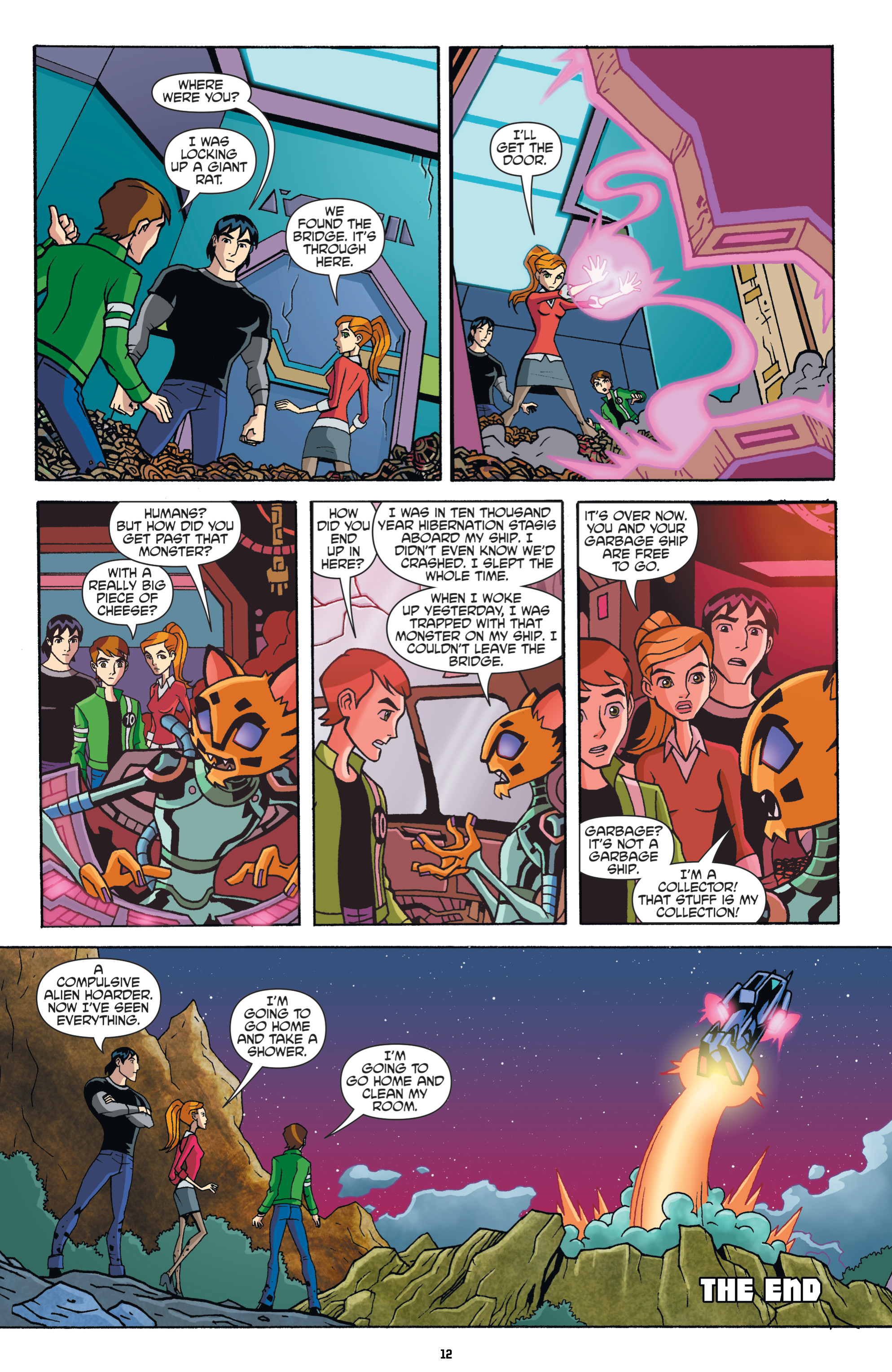 Read online Ben 10 Classics comic -  Issue # TPB 5 - 12