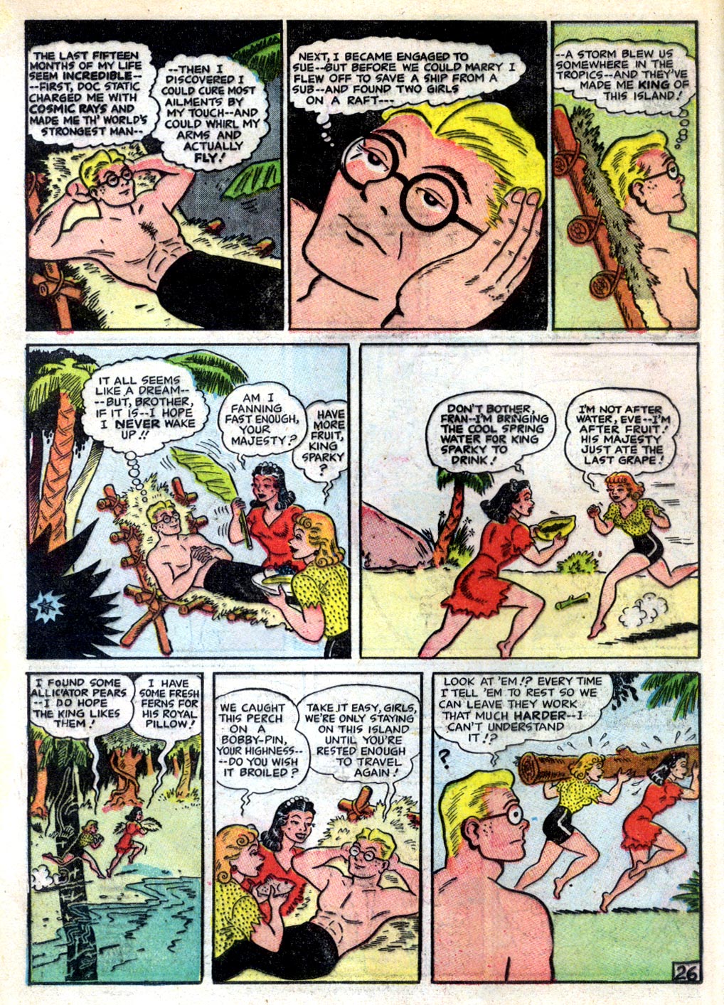 Read online Sparky Watts comic -  Issue #2 - 28