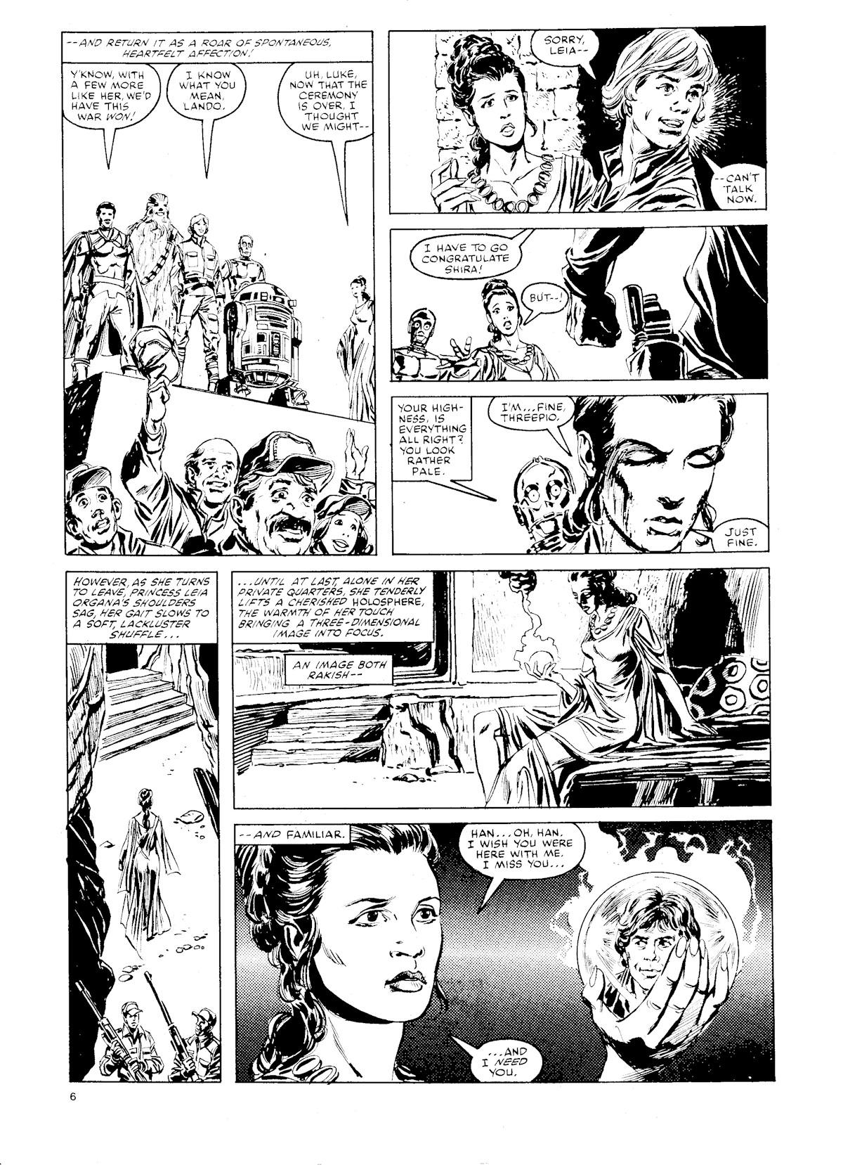 Read online Star Wars Weekly comic -  Issue #161 - 6