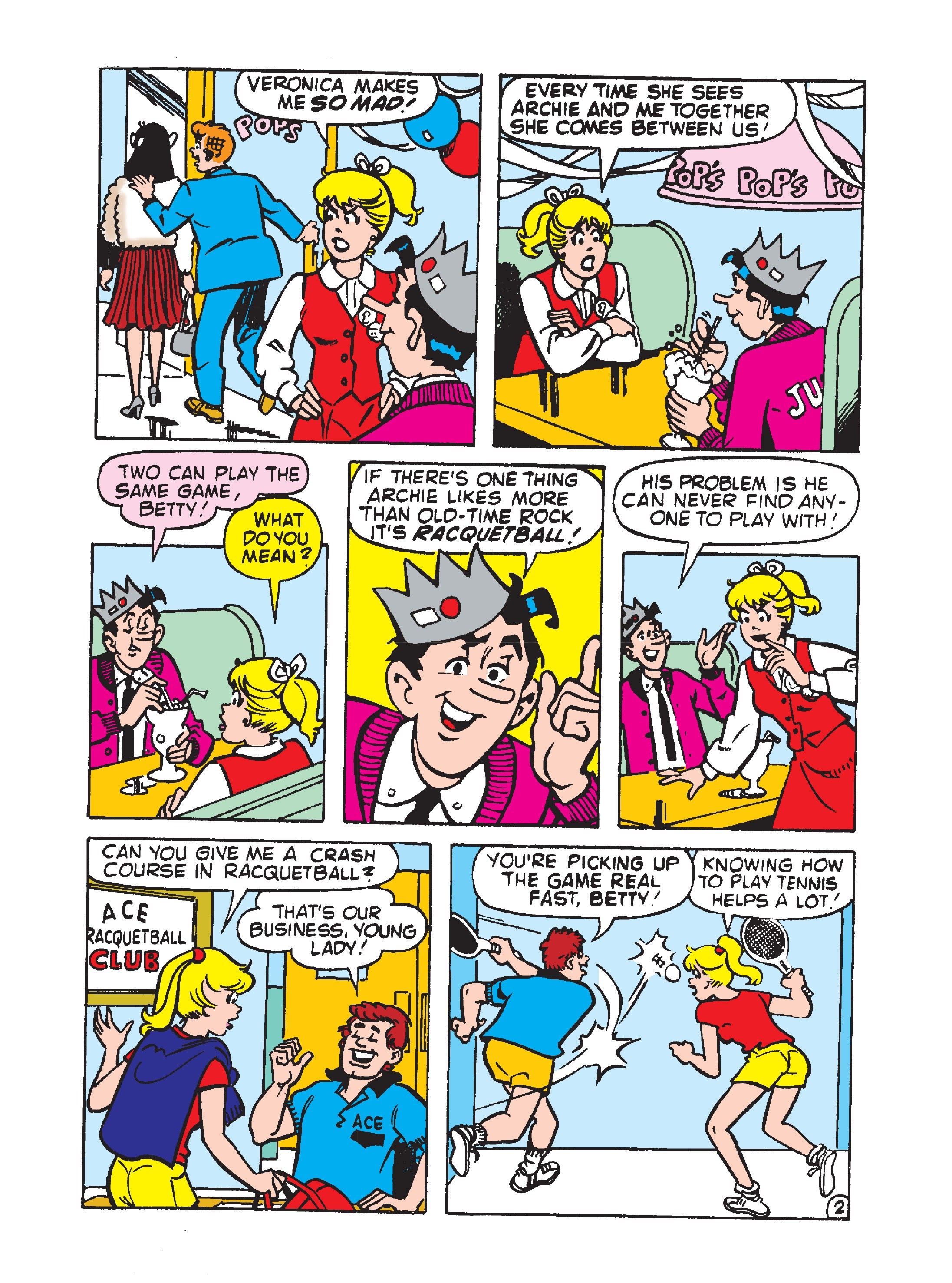 Read online Betty & Veronica Friends Double Digest comic -  Issue #236 - 96