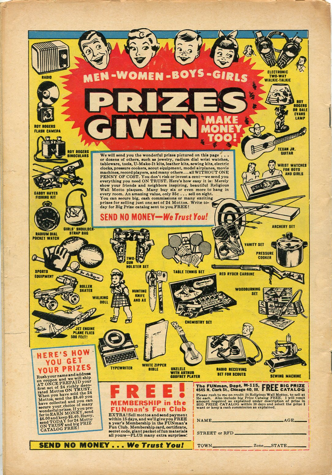 Read online Charles Starrett as The Durango Kid comic -  Issue #34 - 36