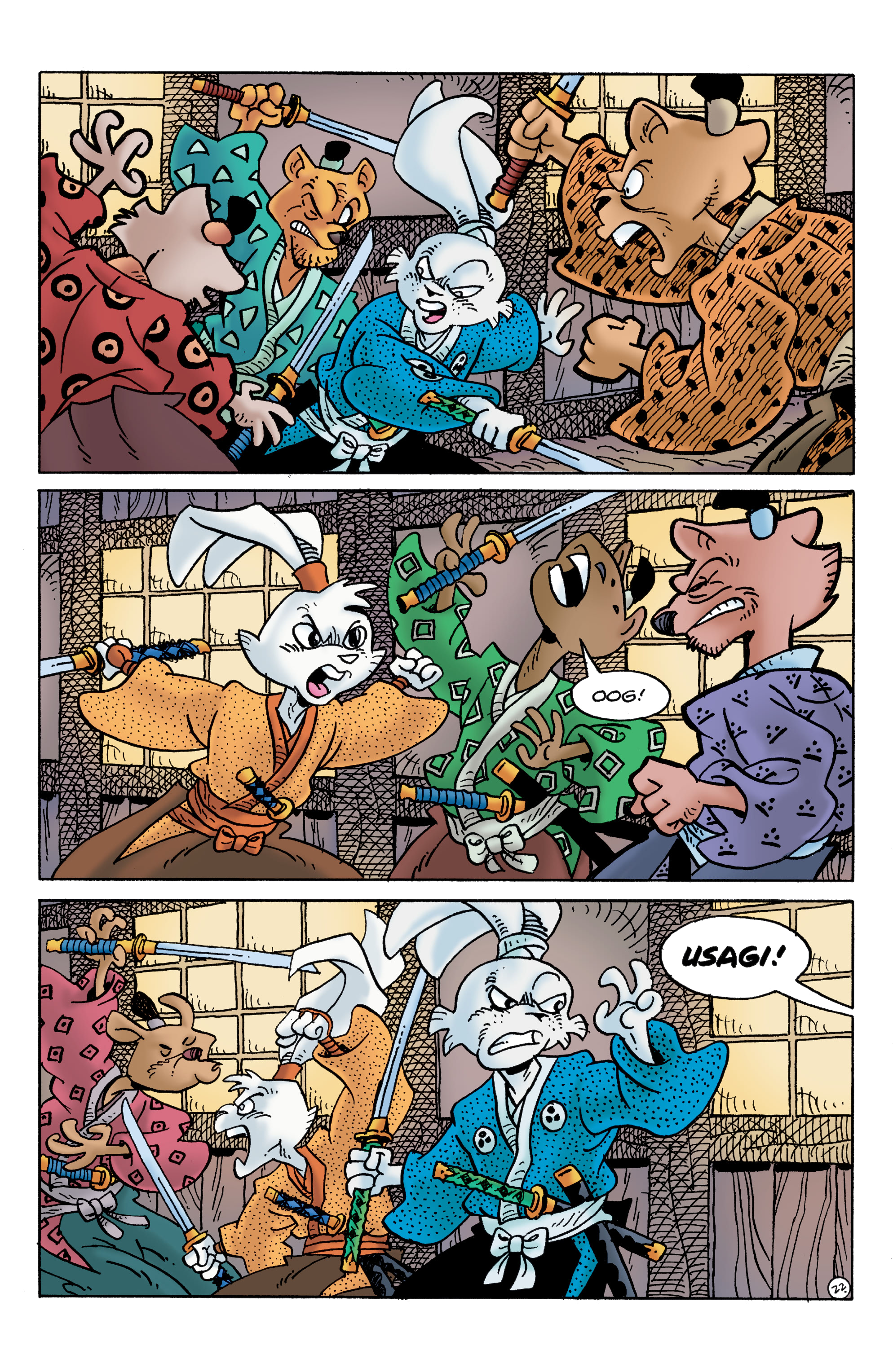 Read online Usagi Yojimbo (2019) comic -  Issue #22 - 24