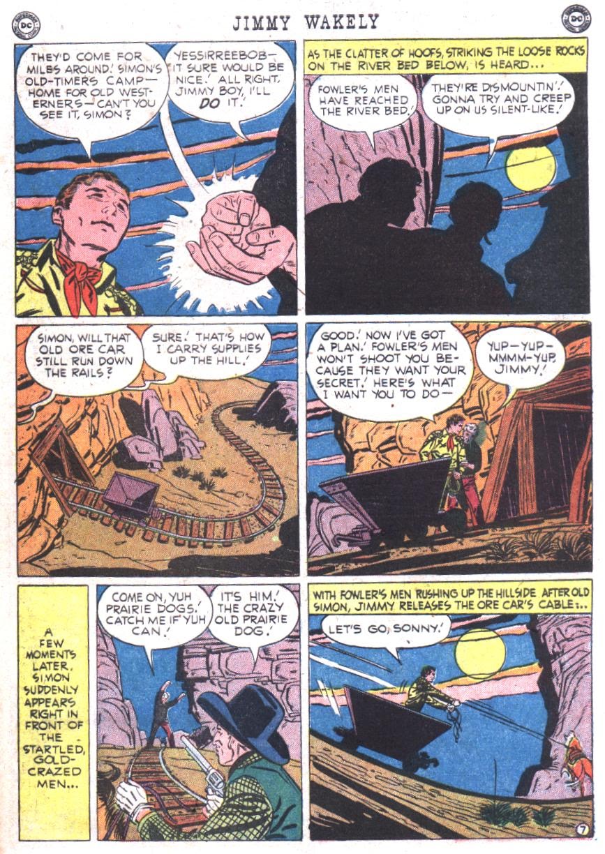 Read online Jimmy Wakely comic -  Issue #9 - 47