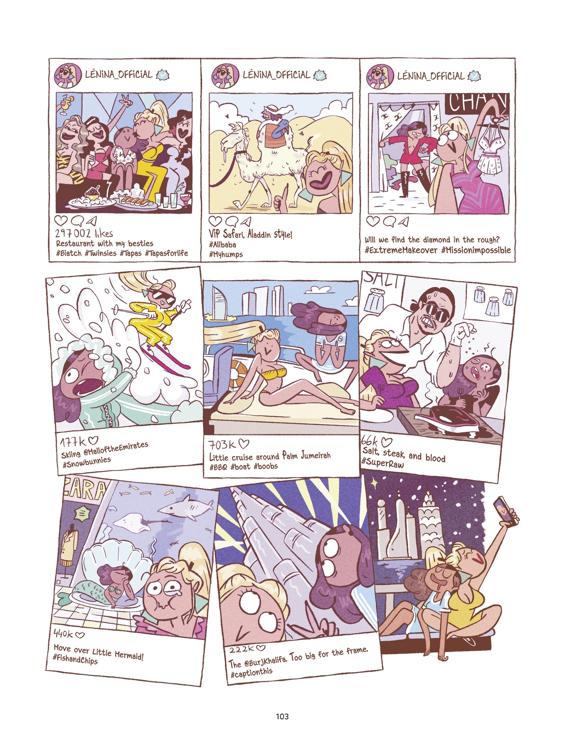Read online Praising the Surface Behind the Scenes of Reality TV comic -  Issue # TPB - 95