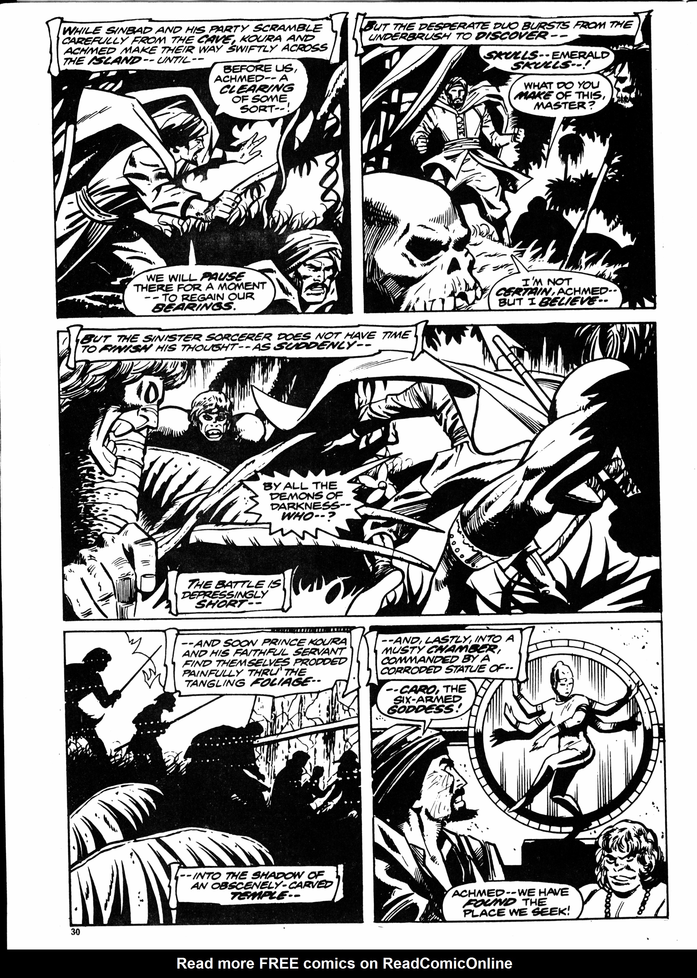 Read online Planet of the Apes (1974) comic -  Issue #37 - 30