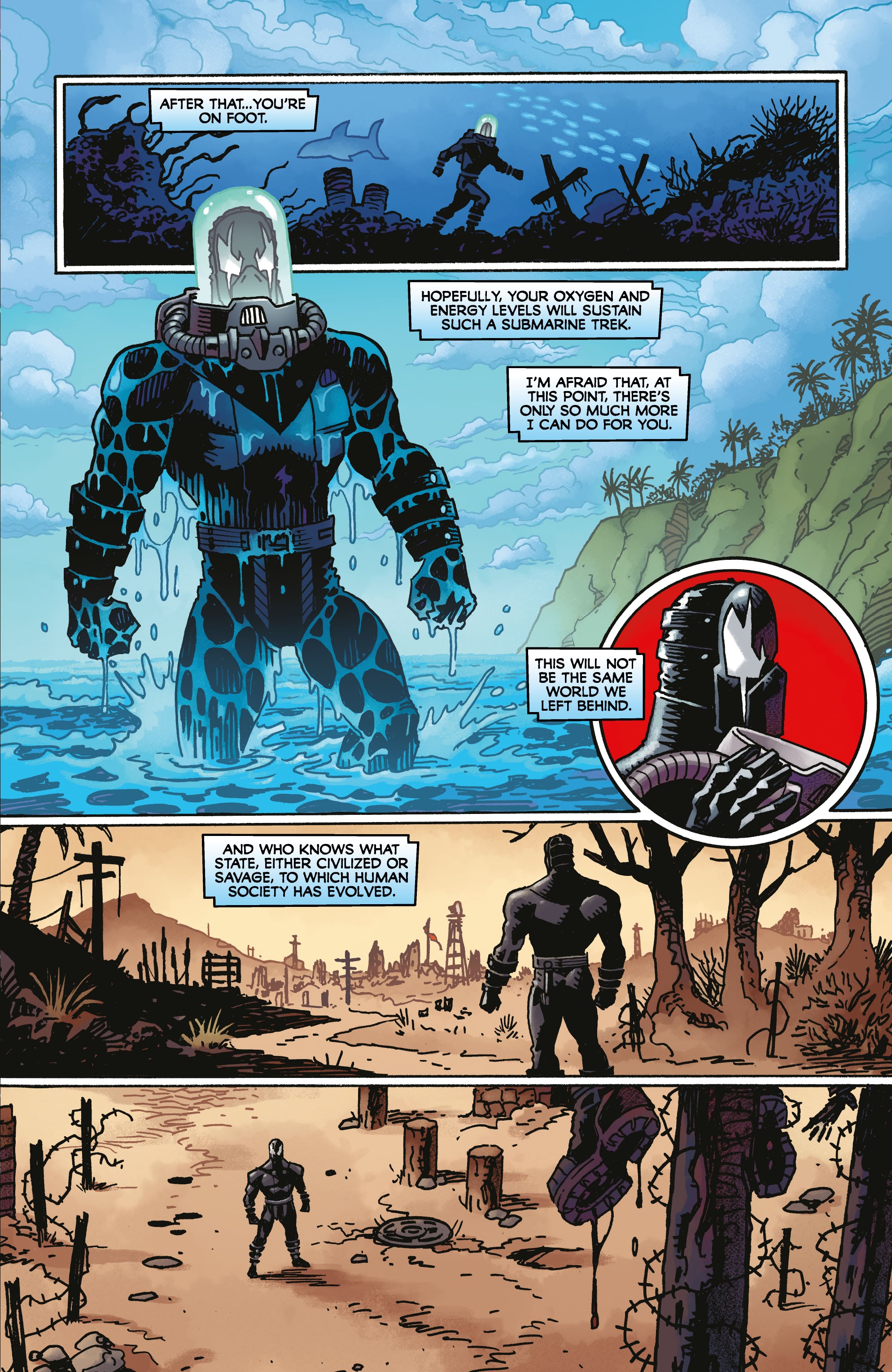 Read online Grendel: Devil's Odyssey comic -  Issue #8 - 21