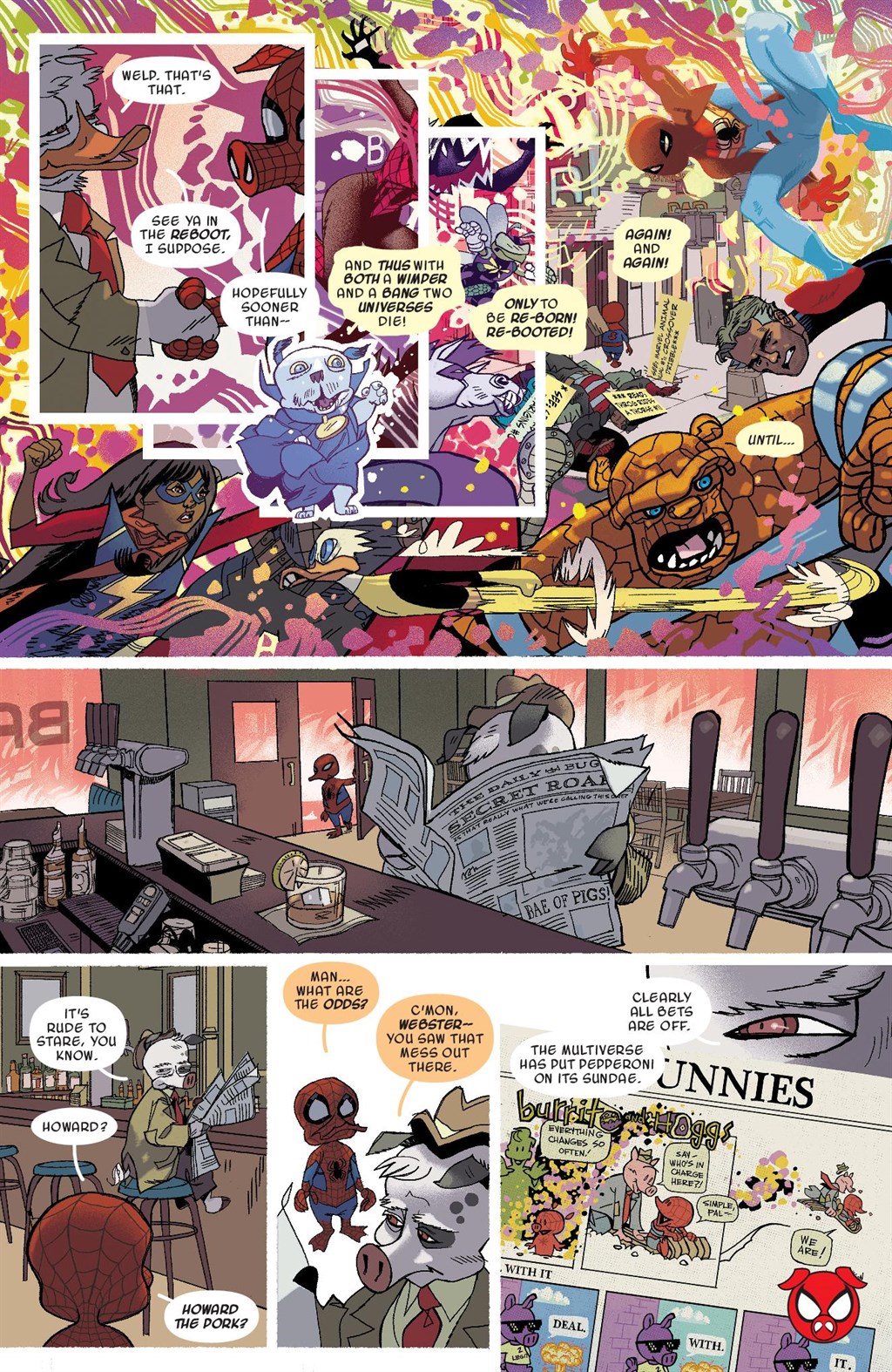 Read online Spider-Man: Spider-Verse comic -  Issue # Spider-Ham - 91