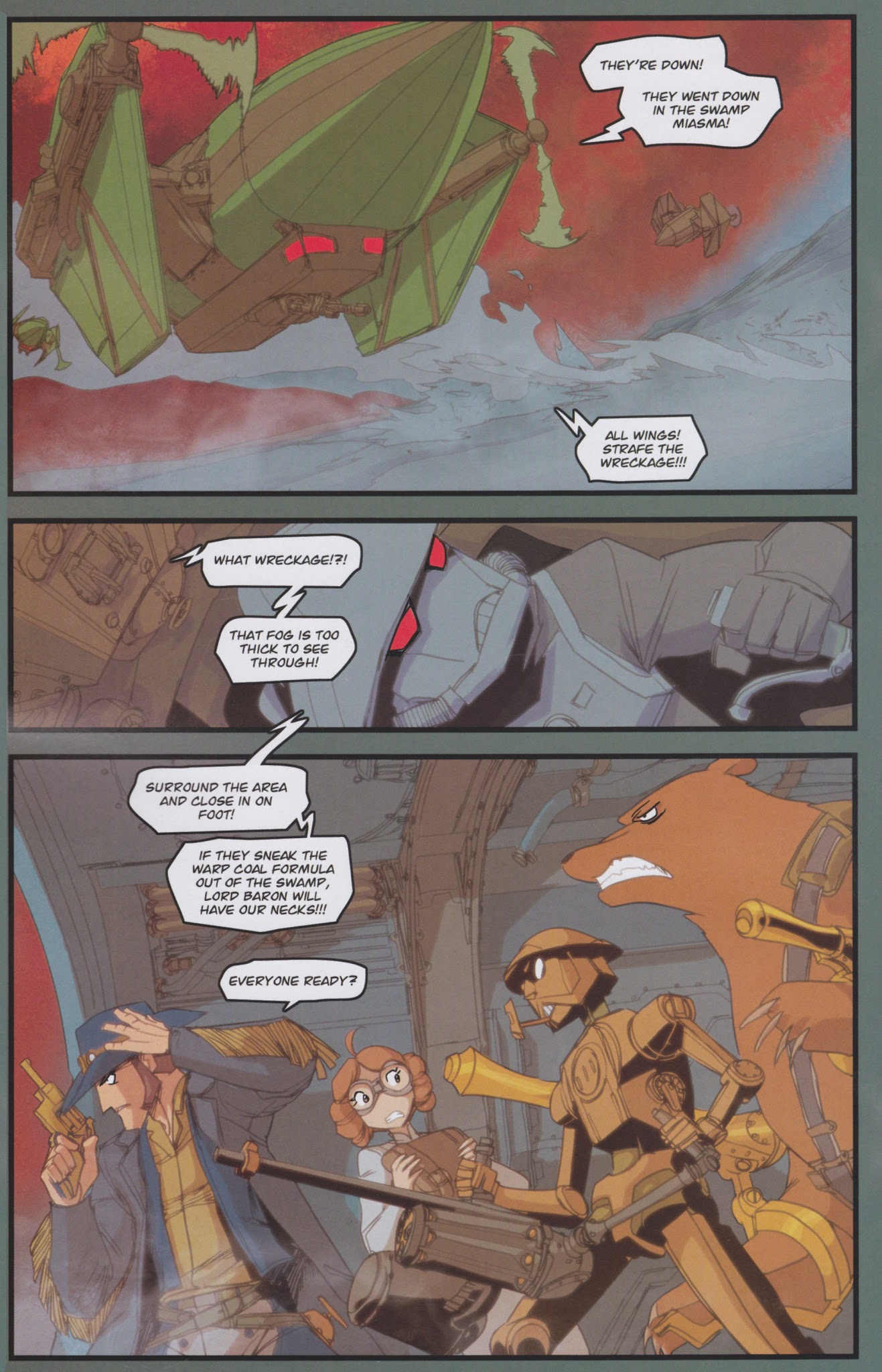 Read online Steam Wars comic -  Issue #1 - 18