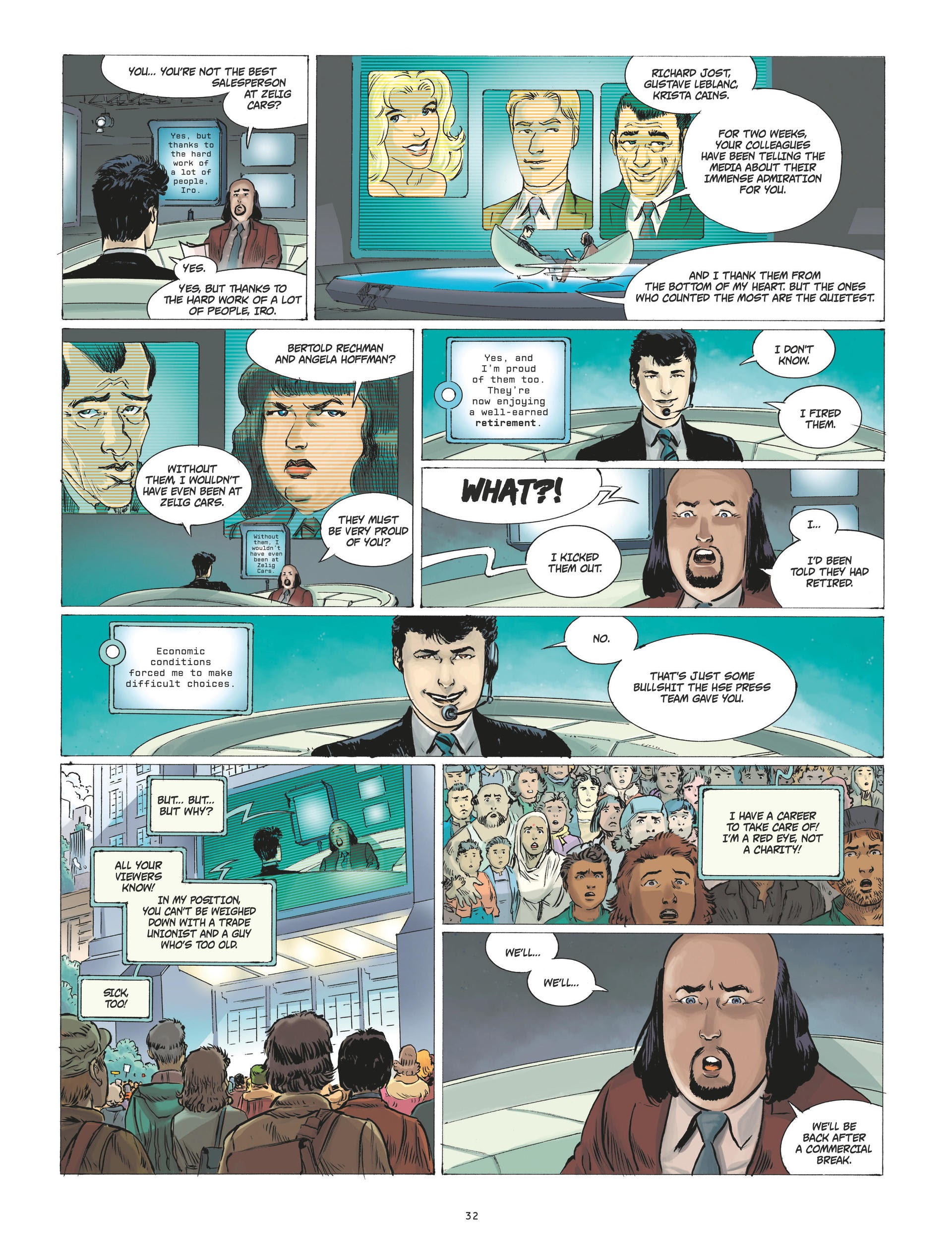 Read online Human Stock Exchange comic -  Issue #3 - 32