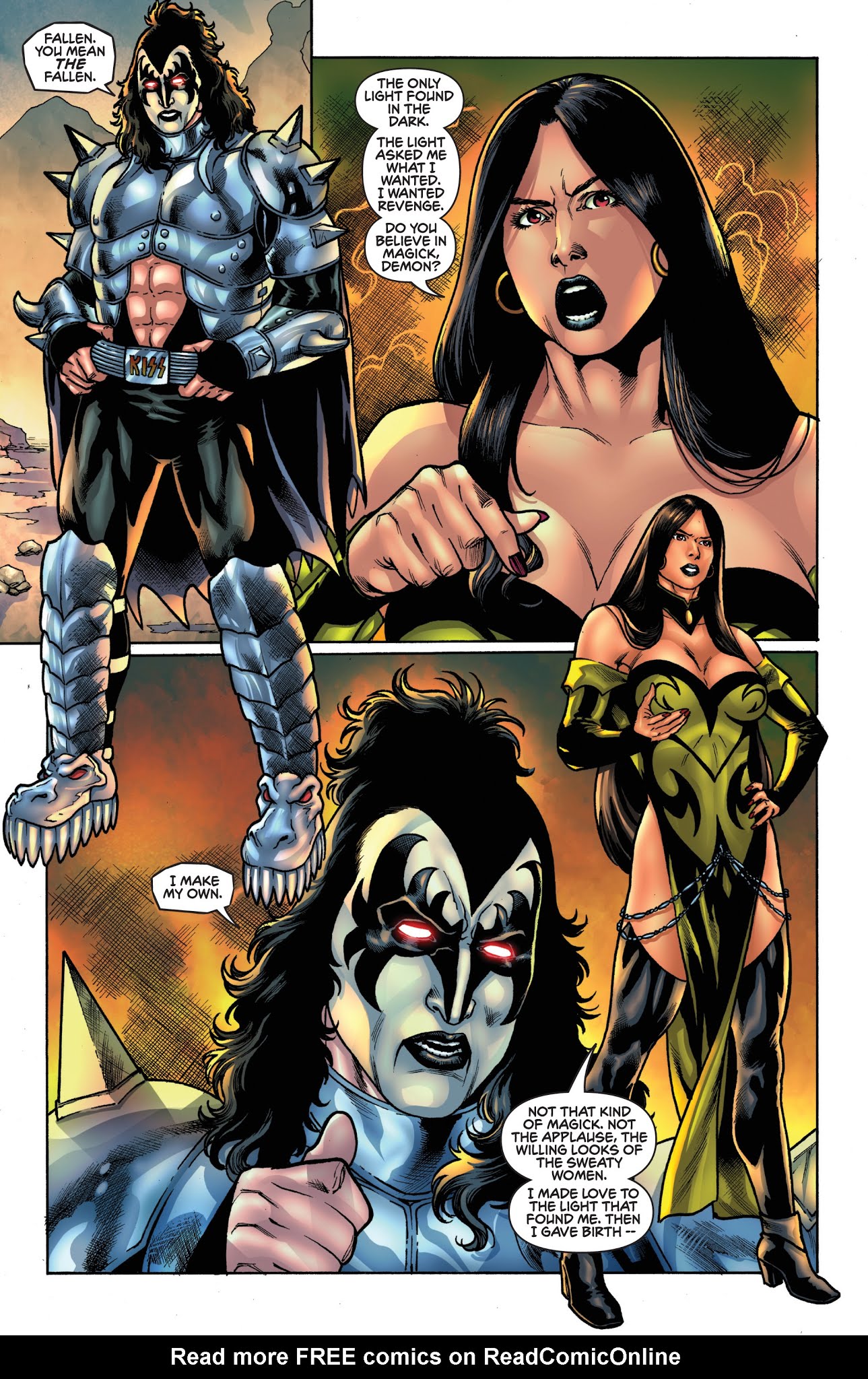Read online KISS: Blood and Stardust comic -  Issue #2 - 10