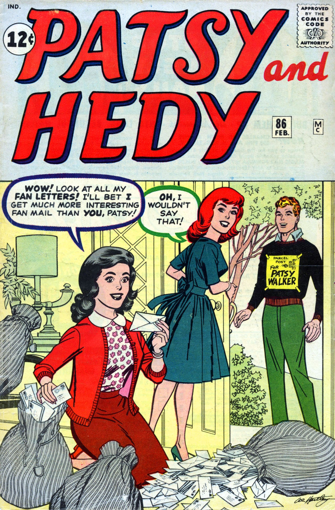 Read online Patsy and Hedy comic -  Issue #86 - 1