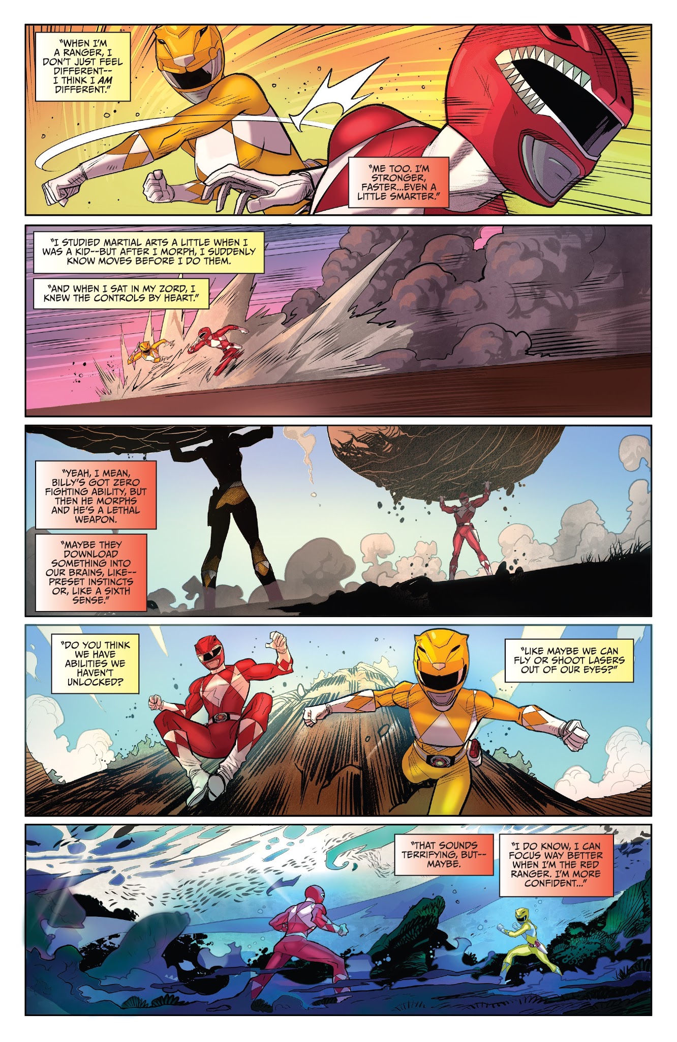 Read online Saban's Go Go Power Rangers comic -  Issue #2 - 16