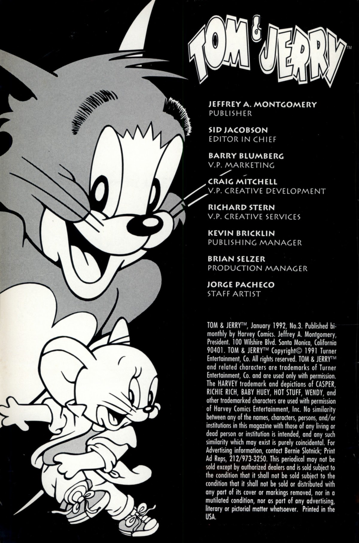 Read online Tom & Jerry comic -  Issue #3 - 2