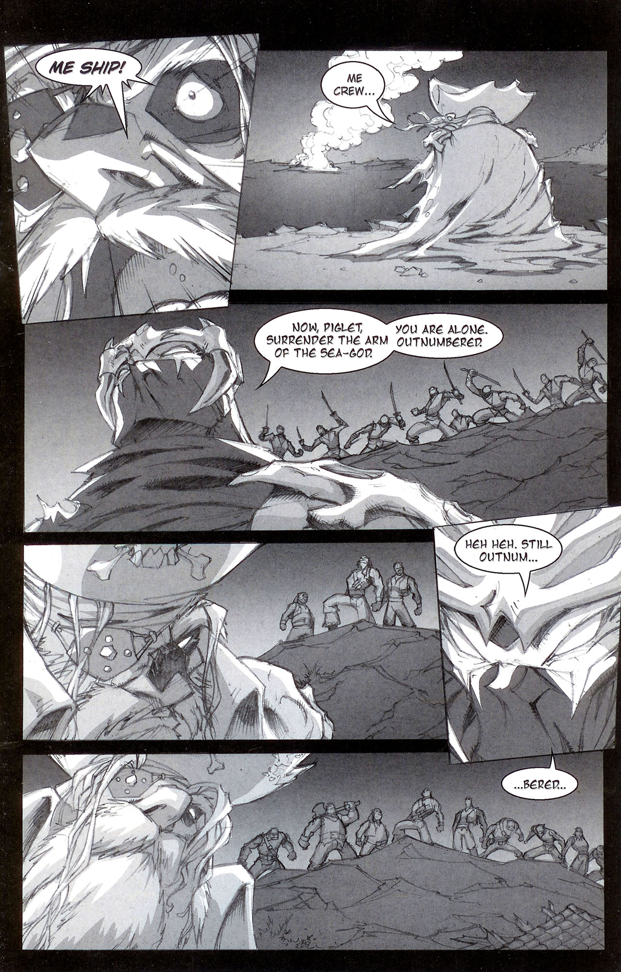 Read online Pirates vs. Ninjas comic -  Issue #4 - 19