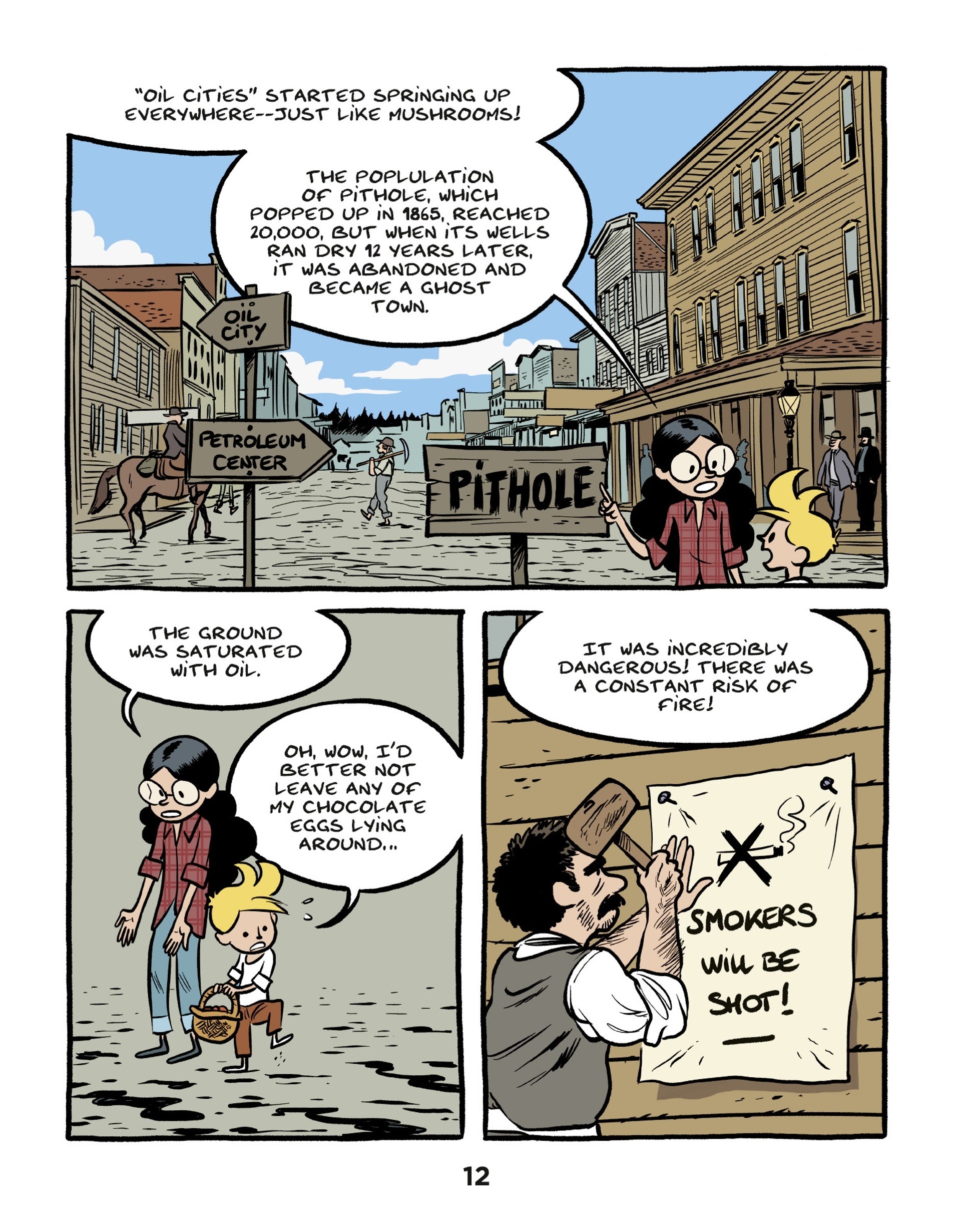 Read online On The History Trail With Ariane & Nino comic -  Issue #4 - 12