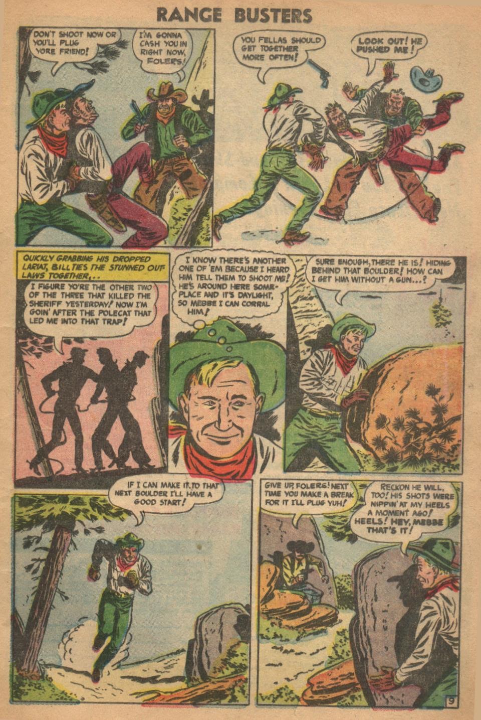 Read online Range Busters comic -  Issue #9 - 11