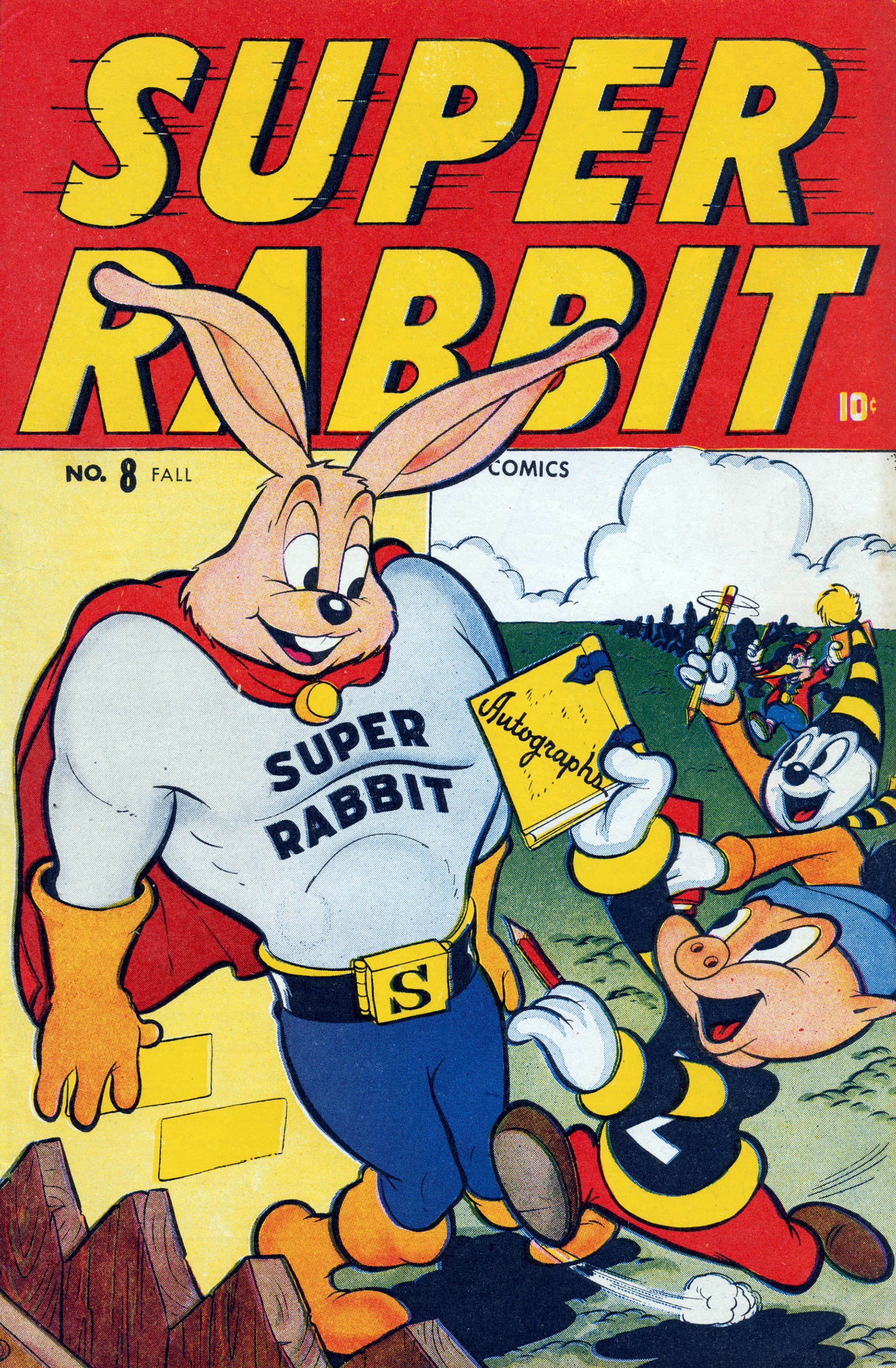 Read online Super Rabbit comic -  Issue #8 - 1