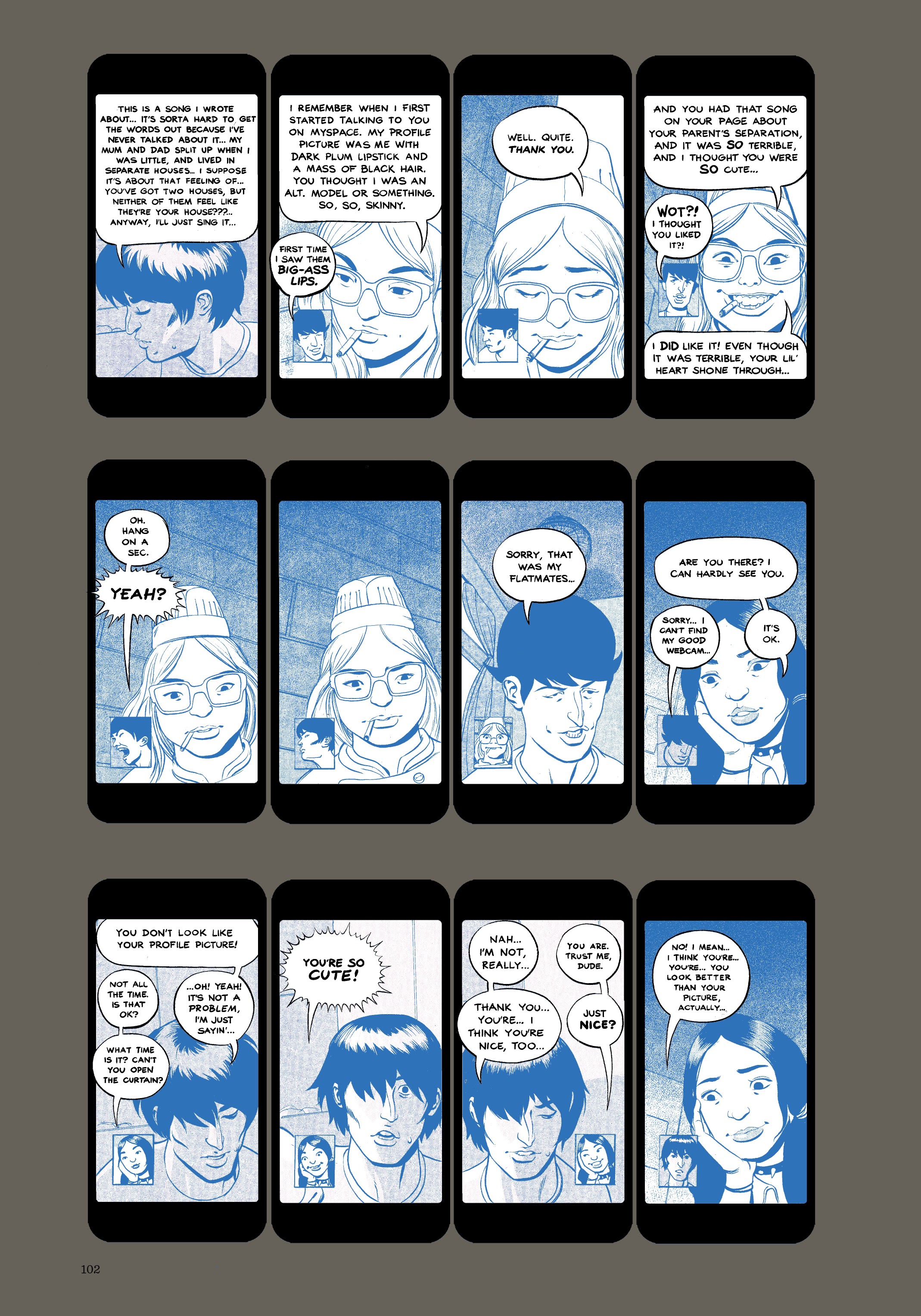 Read online Now: The New Comics Anthology comic -  Issue #9 - 100