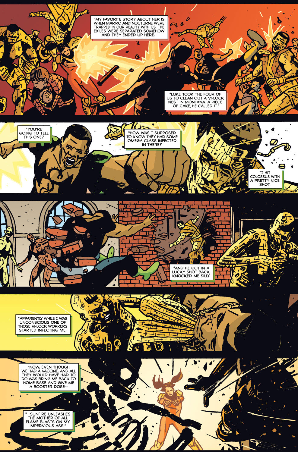 Read online Exiles: Days of Then and Now comic -  Issue # Full - 18