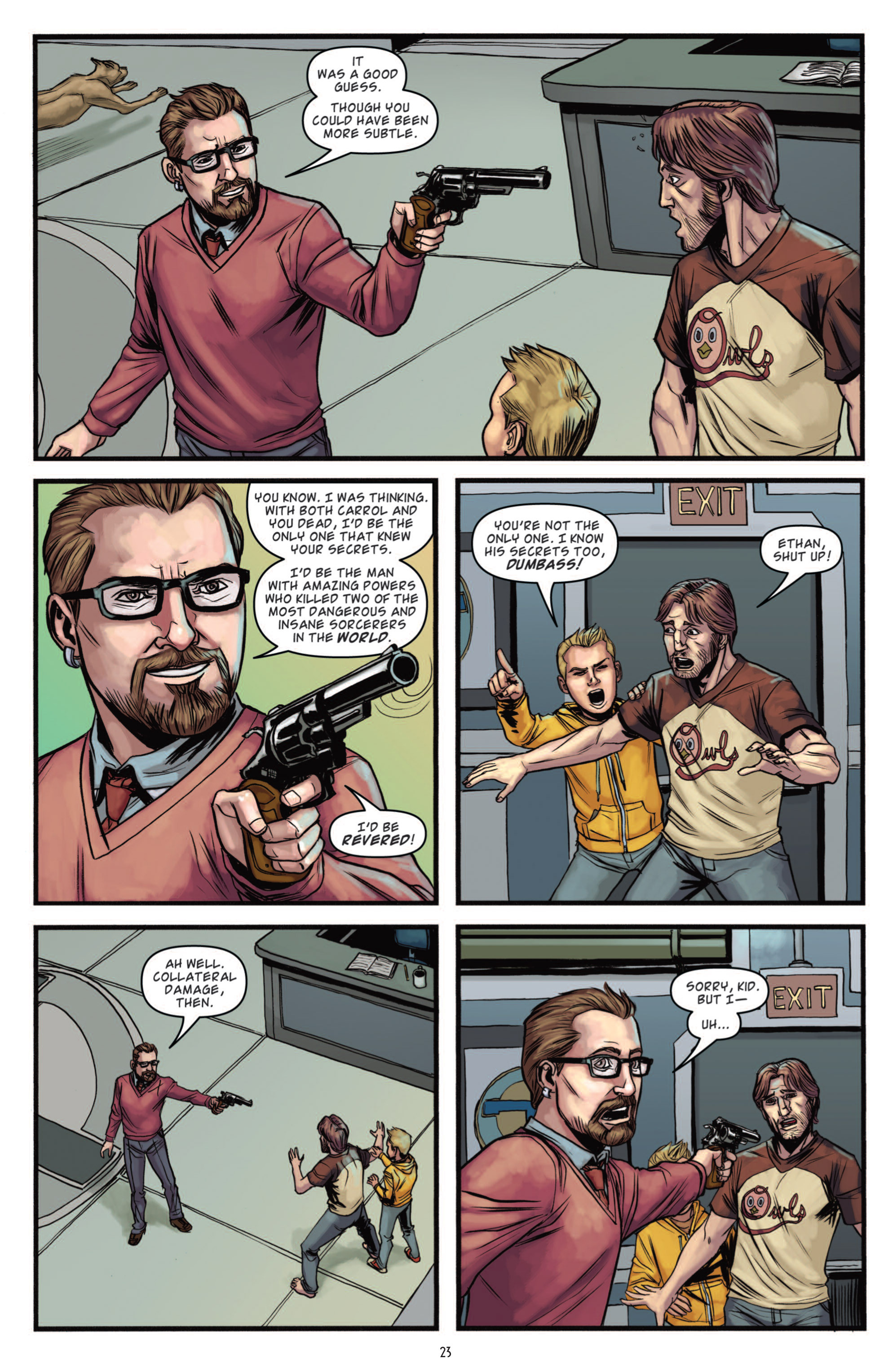 Read online Smoke And Mirrors comic -  Issue #5 - 25