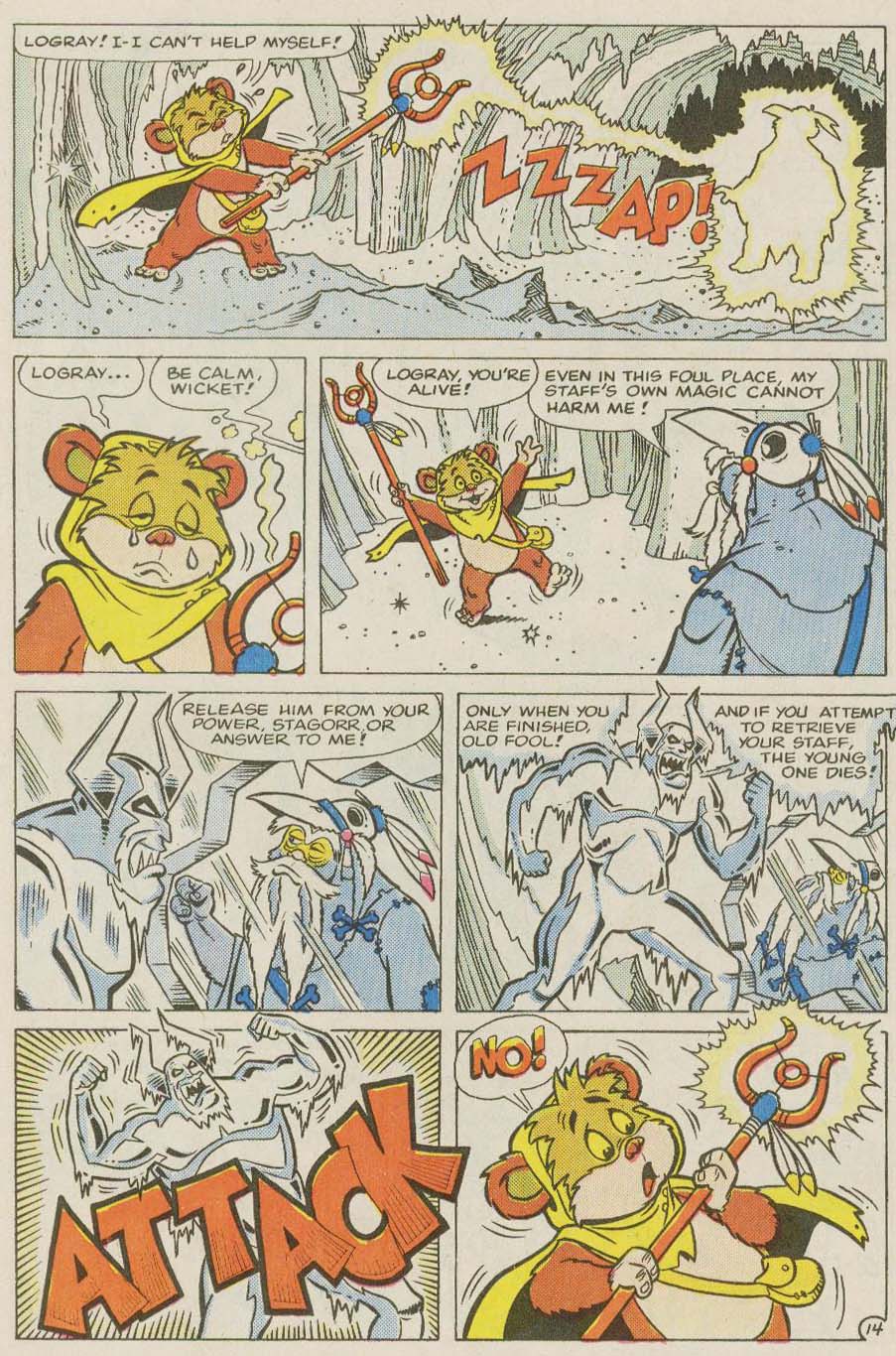 Read online Ewoks (1987) comic -  Issue #6 - 15