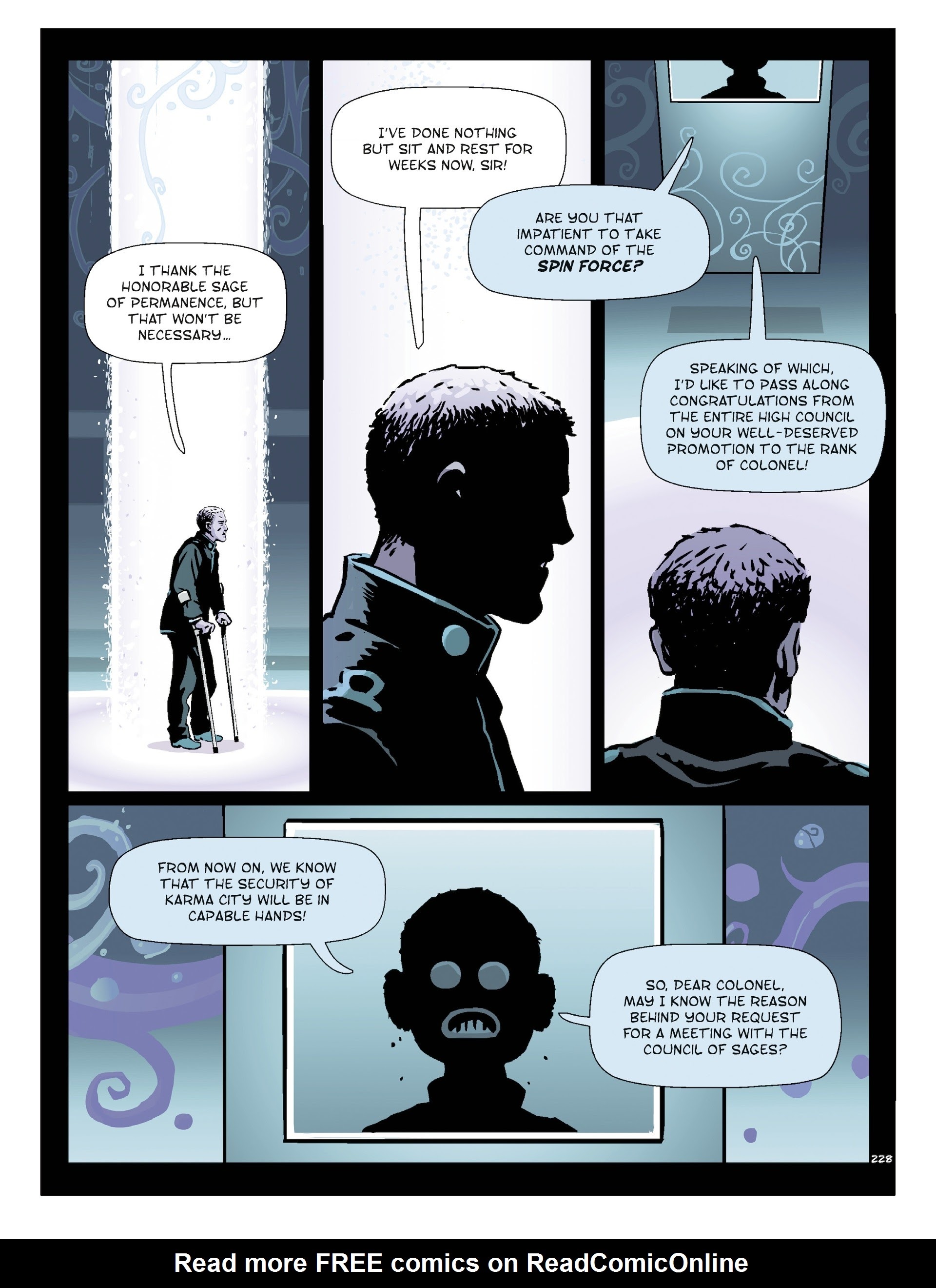 Read online Karma City comic -  Issue #10 - 14