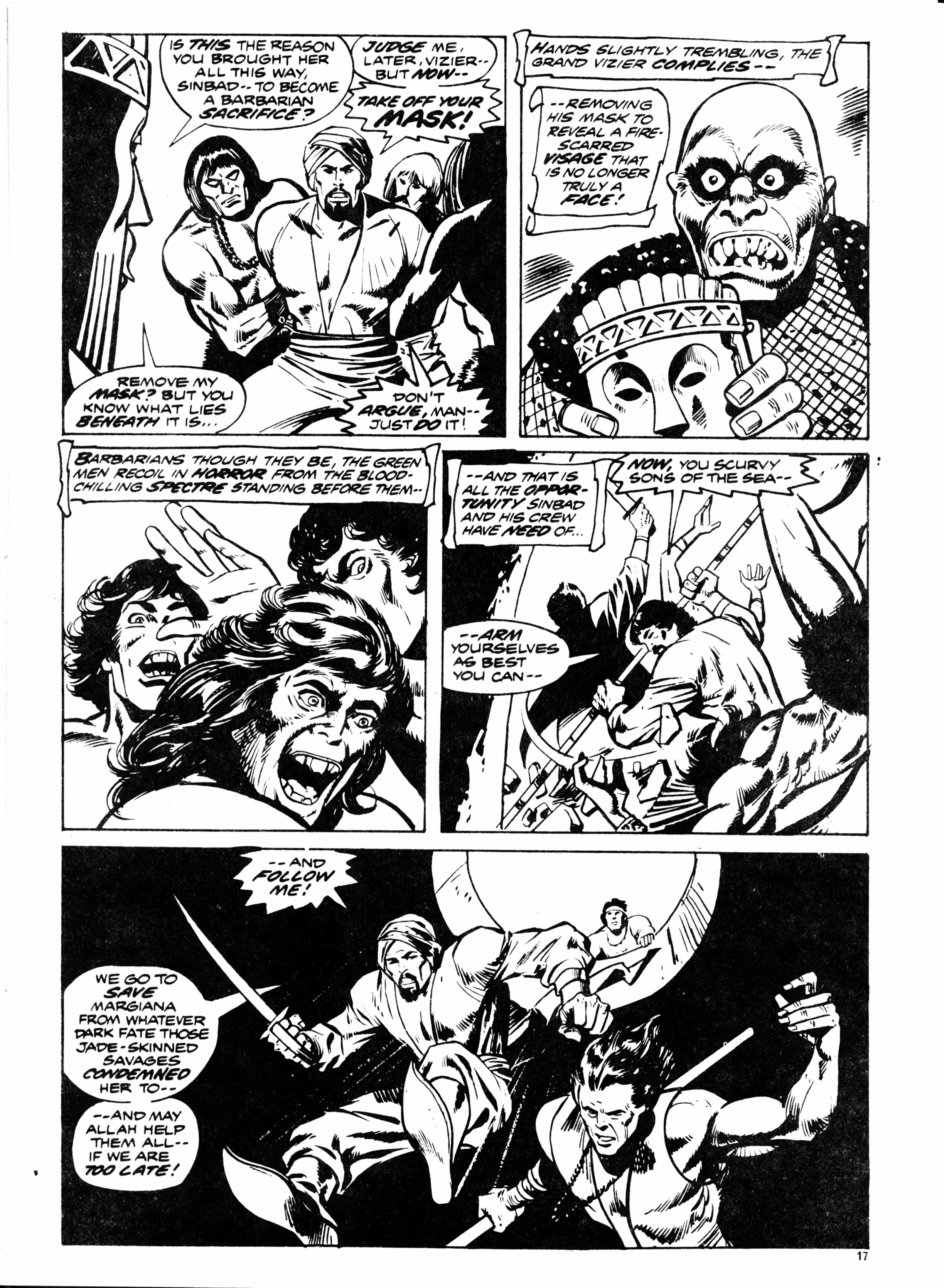 Read online Planet of the Apes (1974) comic -  Issue #38 - 17