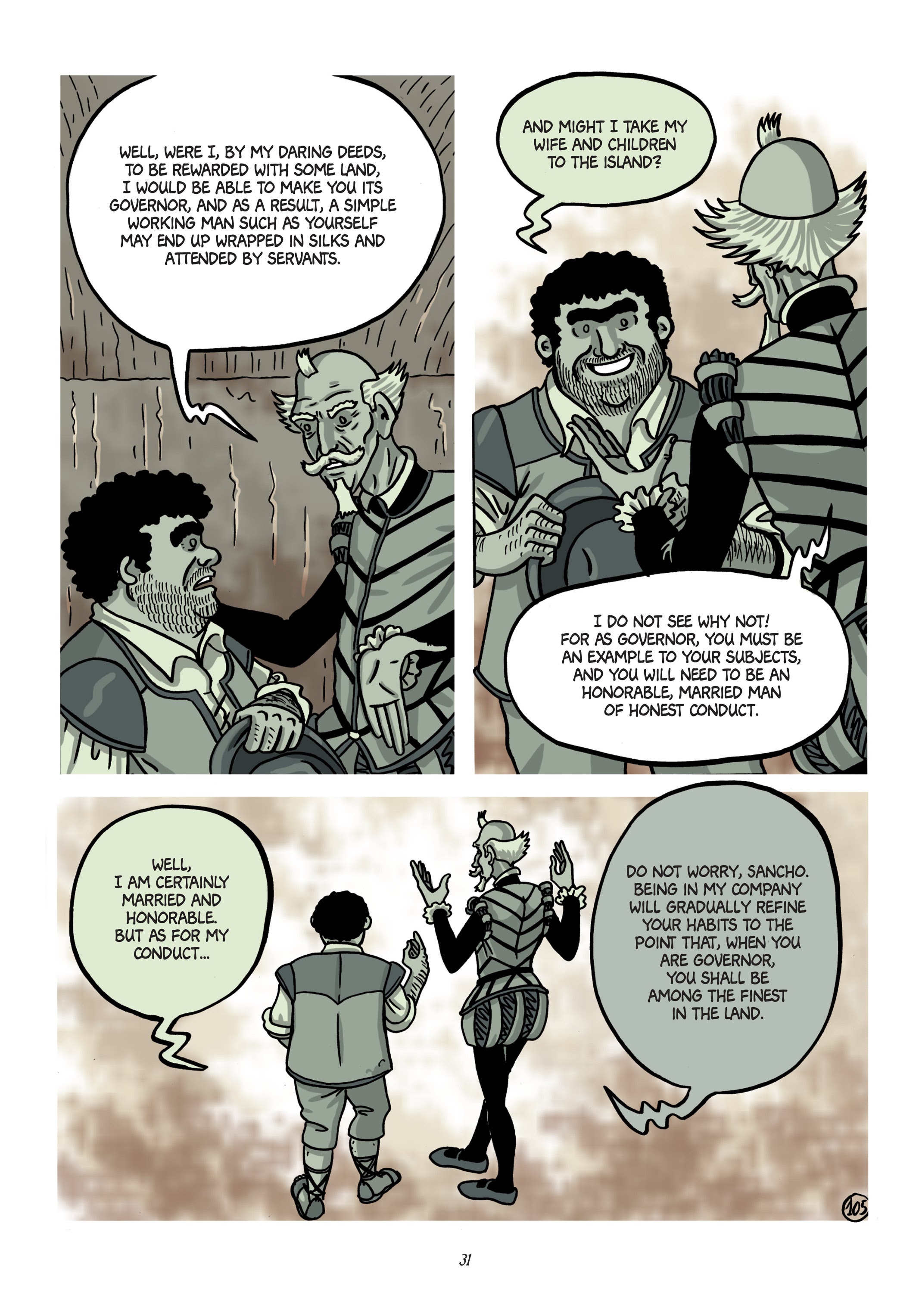Read online Cervantes comic -  Issue # TPB 2 - 28