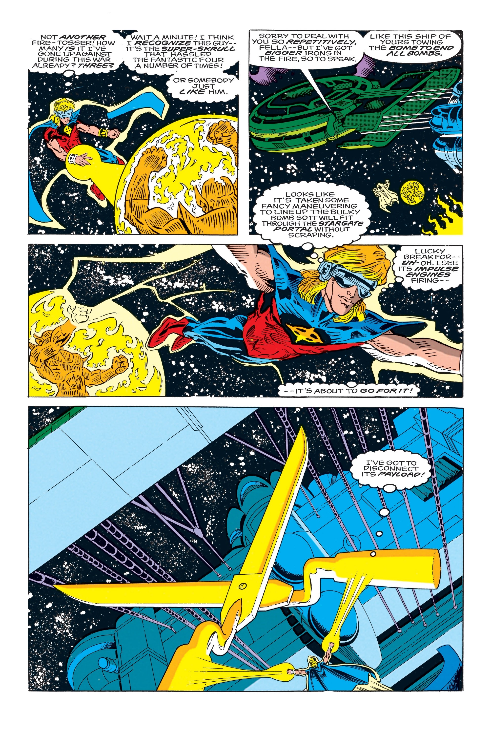 Read online Avengers Epic Collection: Operation Galactic Storm comic -  Issue # TPB (Part 4) - 61