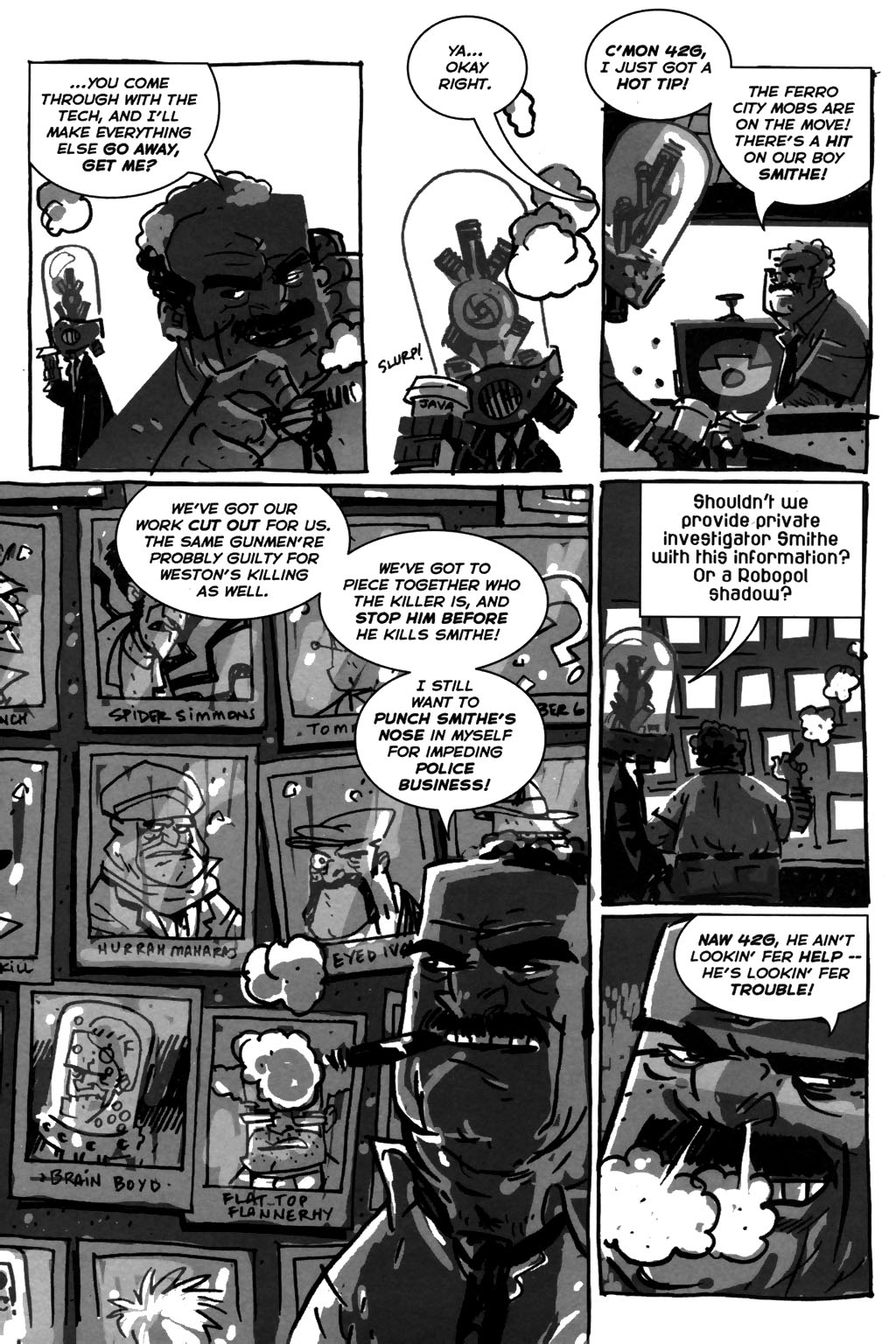 Read online Ferro City comic -  Issue #2 - 18