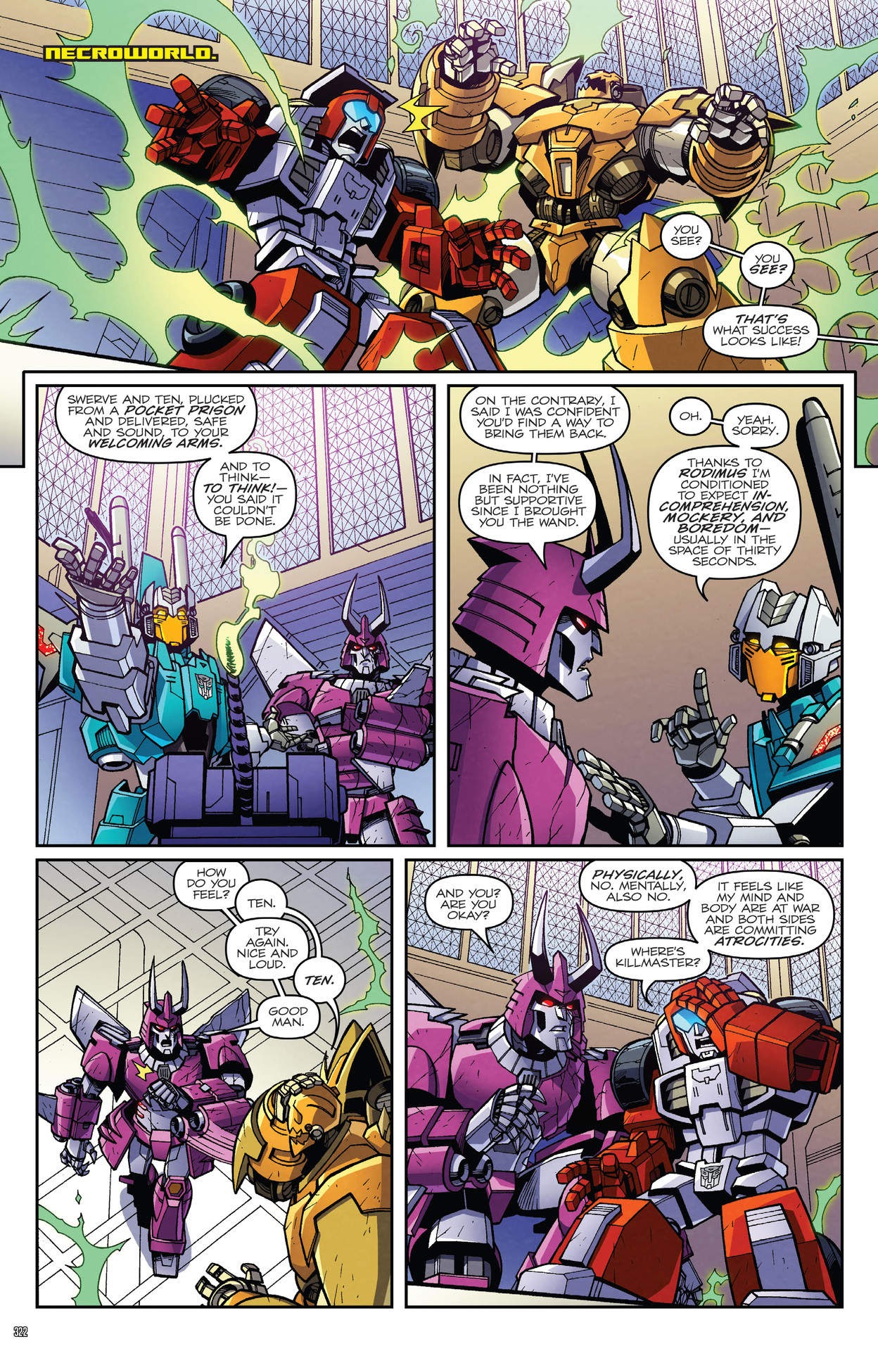 Read online Transformers: The IDW Collection Phase Three comic -  Issue # TPB 2 (Part 4) - 23