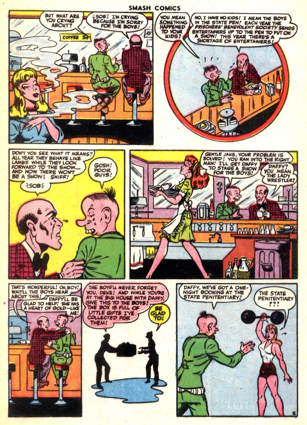 Read online Smash Comics comic -  Issue #59 - 16
