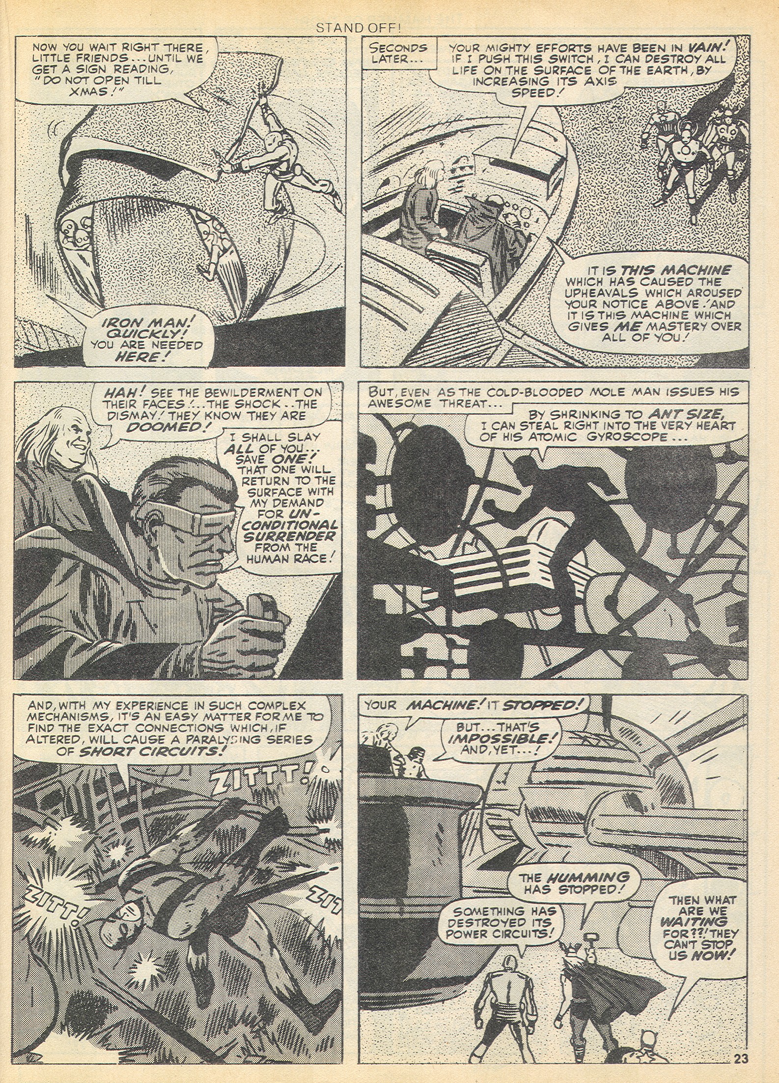 Read online The Avengers (1973) comic -  Issue #9 - 23