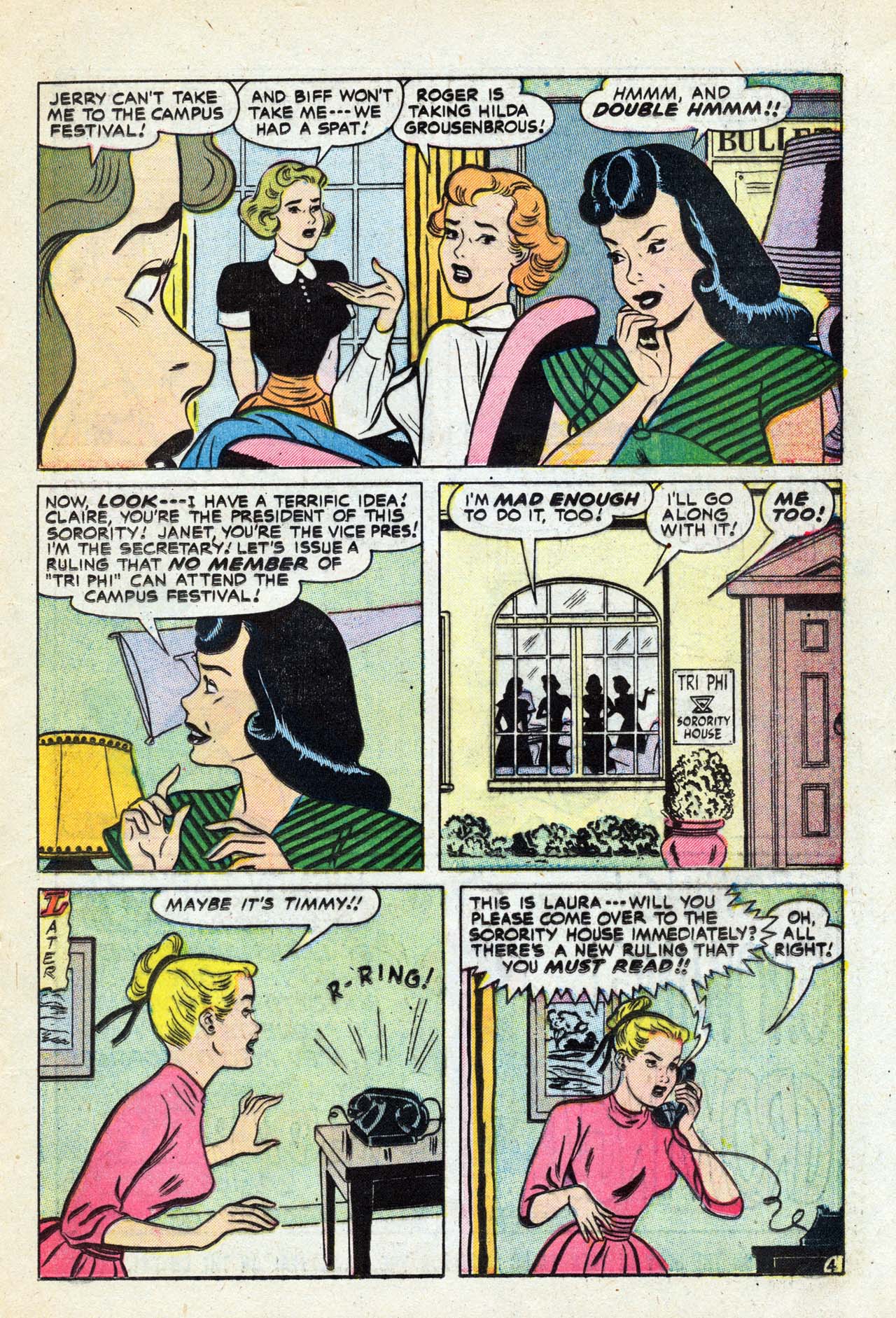 Read online Patsy and her Pals comic -  Issue #4 - 23