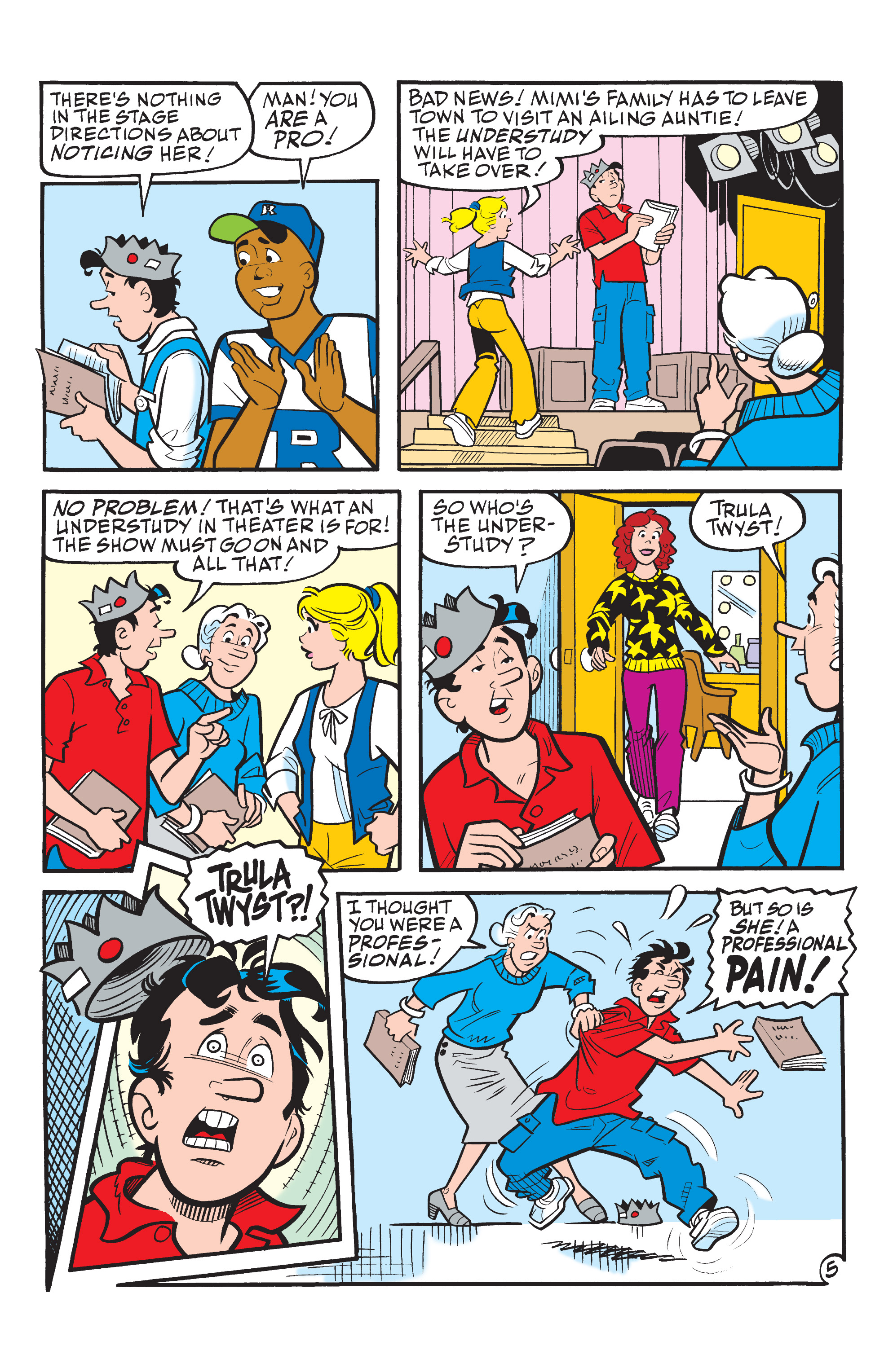 Read online Archie's Pal Jughead Comics comic -  Issue #191 - 6