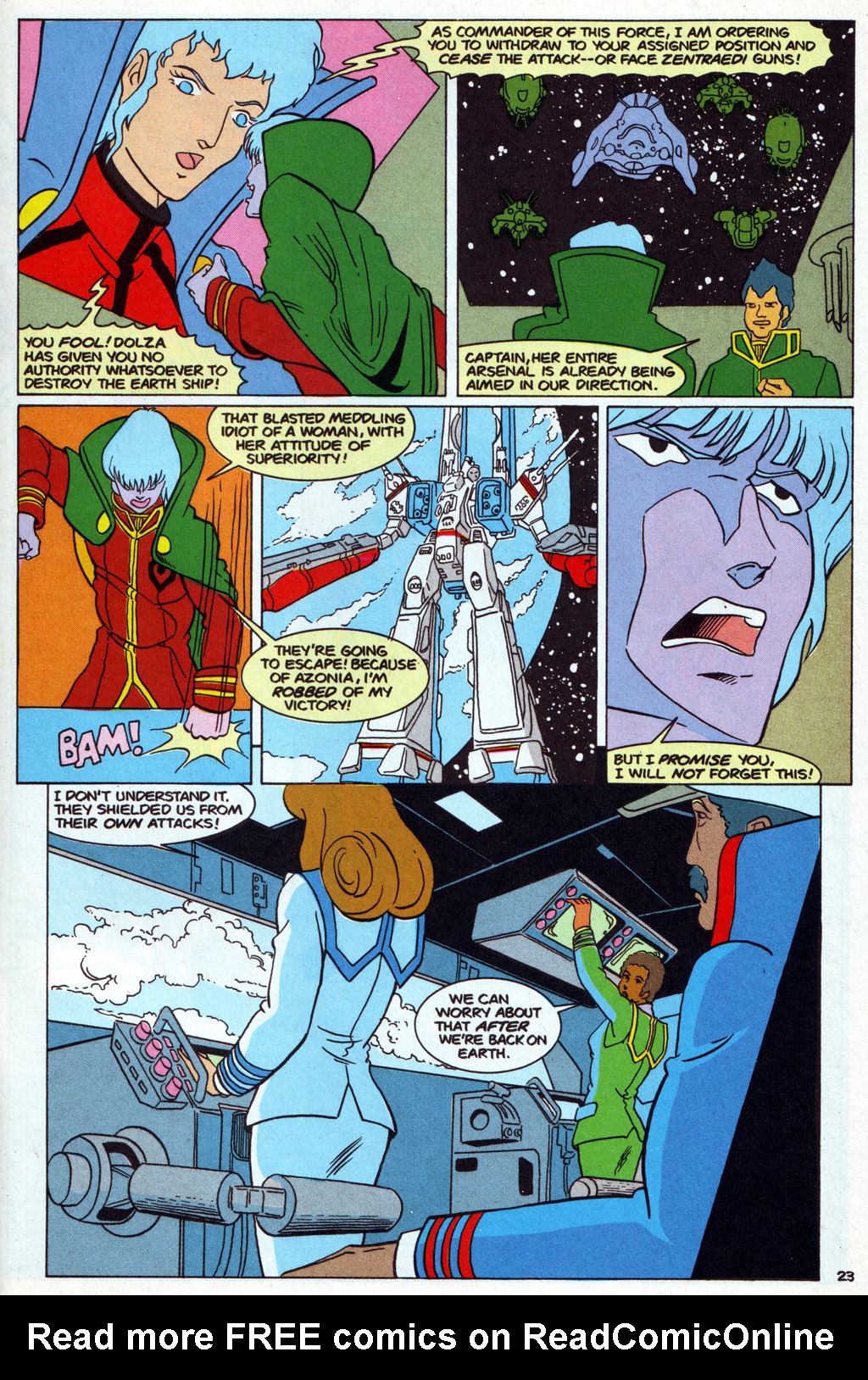 Read online Robotech The Macross Saga comic -  Issue #13 - 25